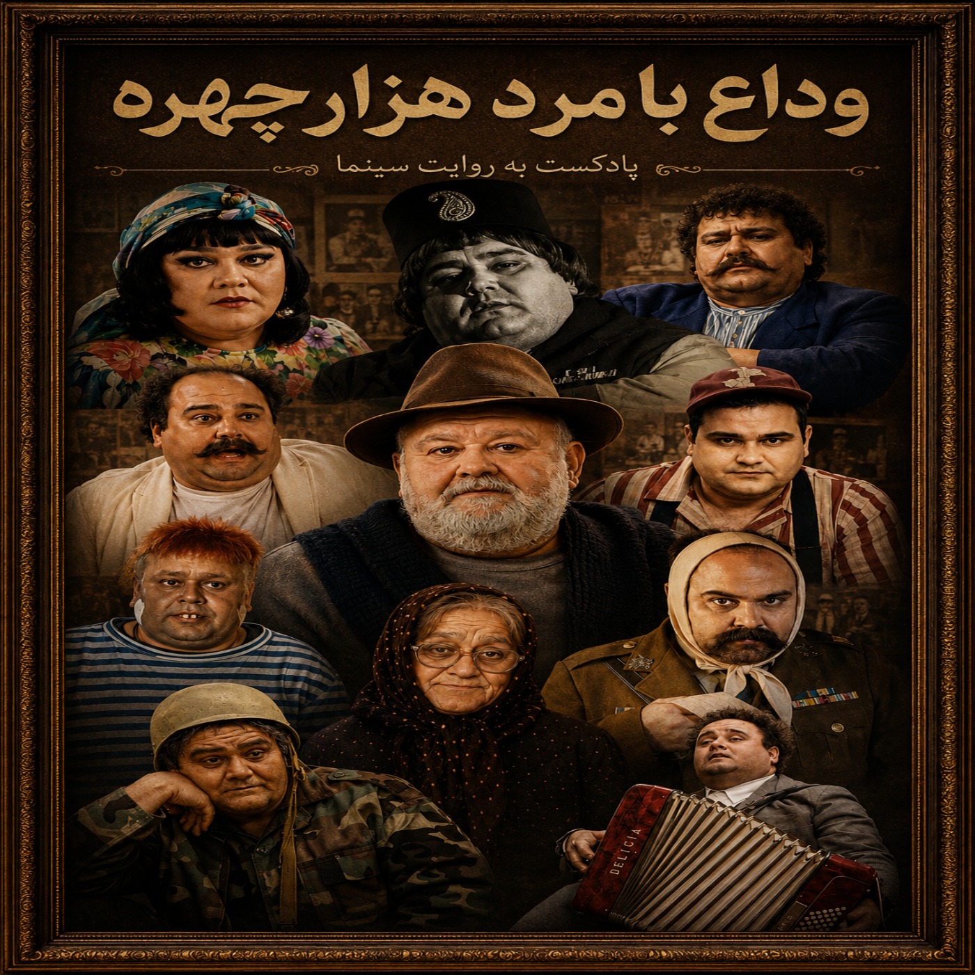 وداع با مرد هزار چهره
