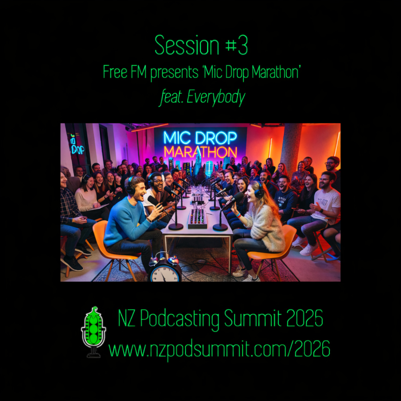 Special Episode: Live from NZ Podcasting Summit 2026 episode artwork