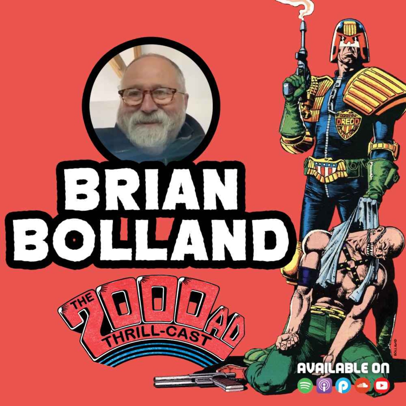 Brian Bolland – The 2000 AD Thrill-Cast Lockdown Tapes