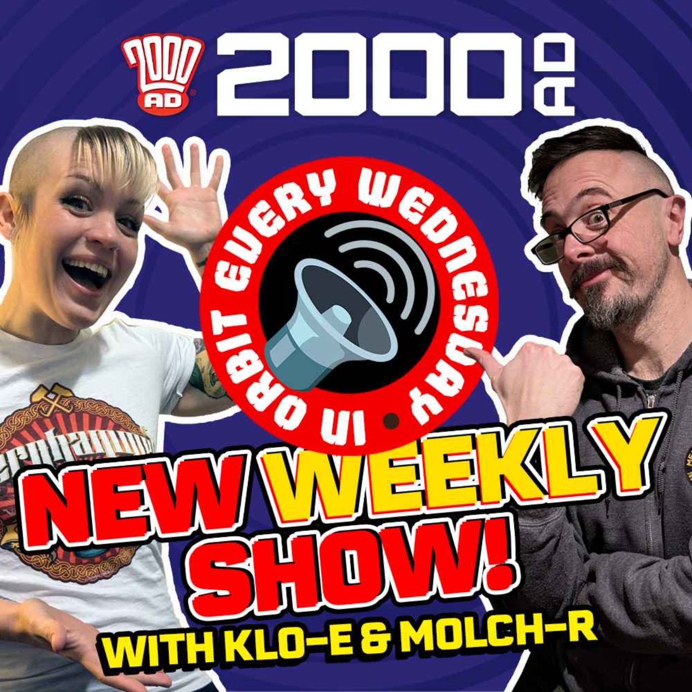 BRAND NEW SHOW – this is 'In Orbit Every Wednesday'!
