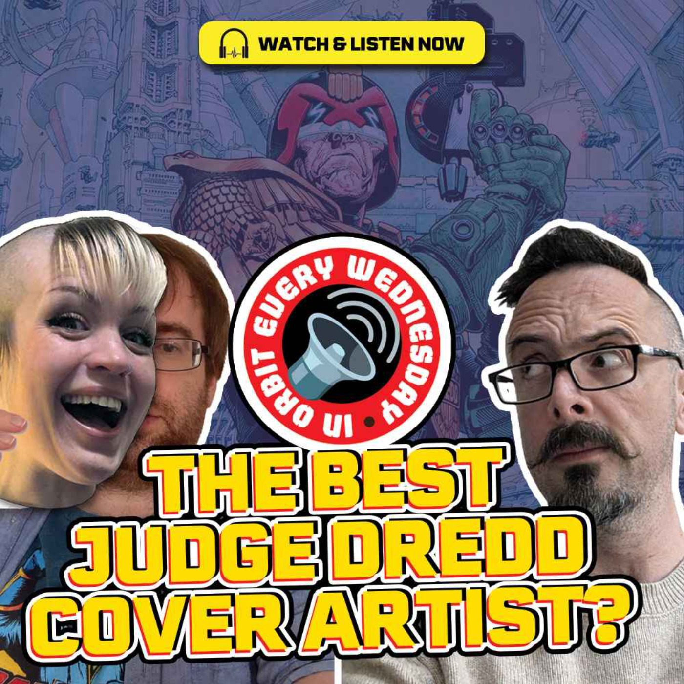 The Best Judge Dredd Cover Artist? – In Orbit Every Wednesday