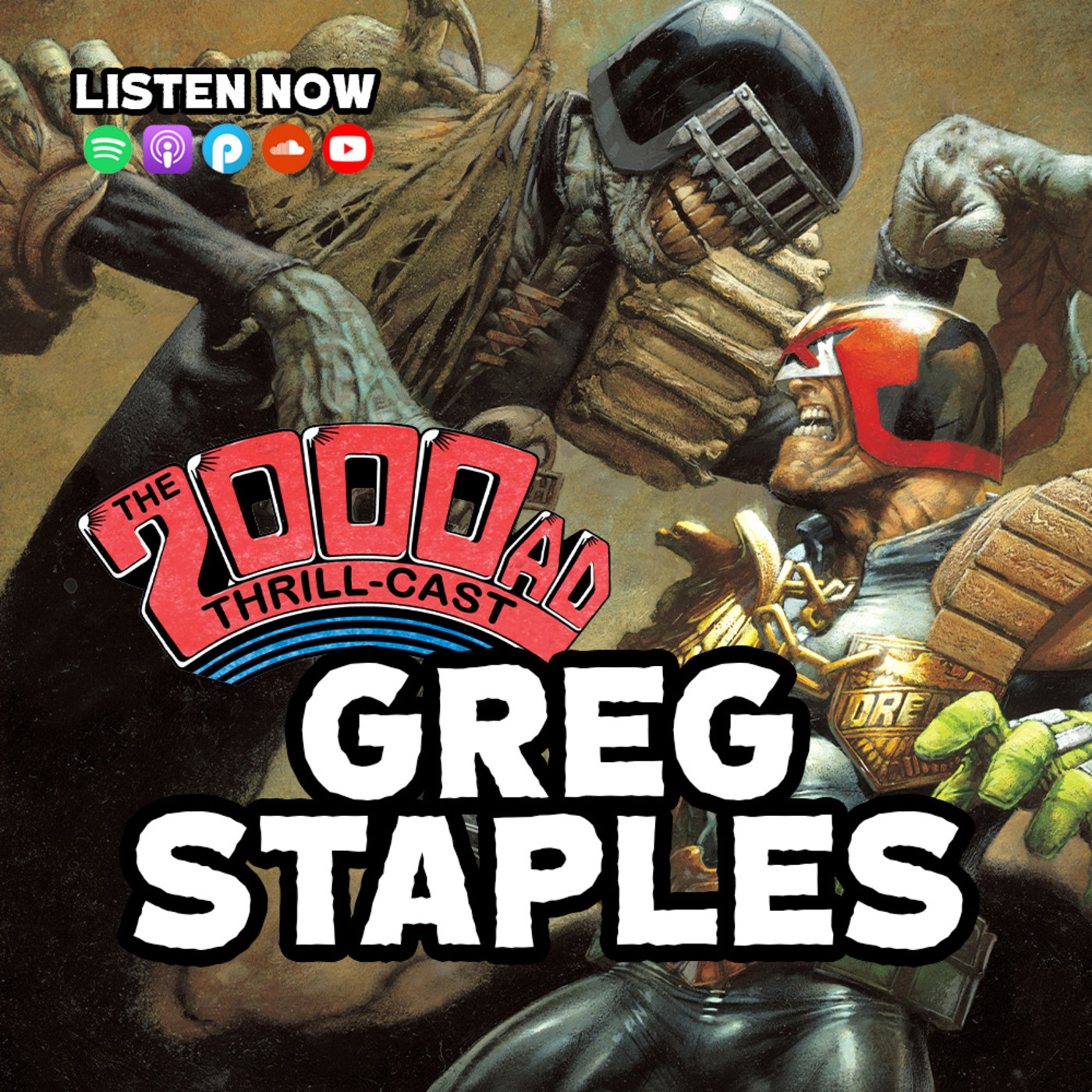 The 2000 AD Thrill-Cast