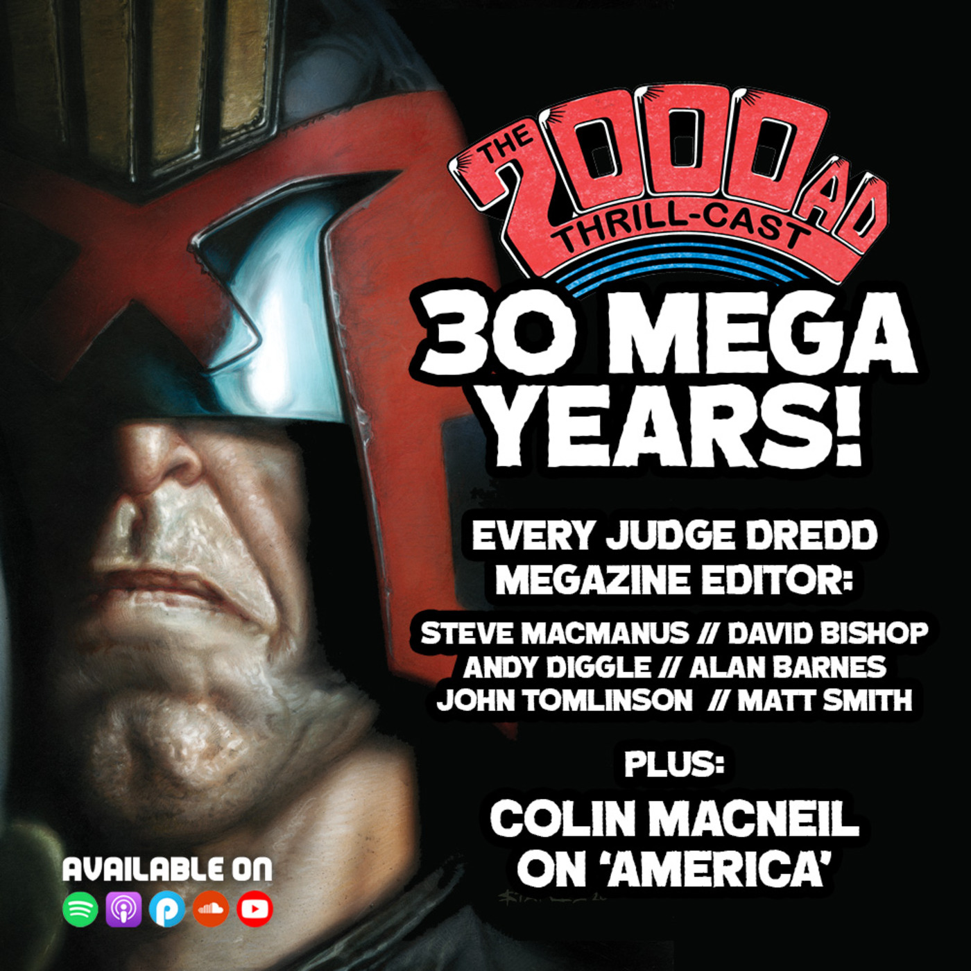 The 2000 AD Thrill-Cast
