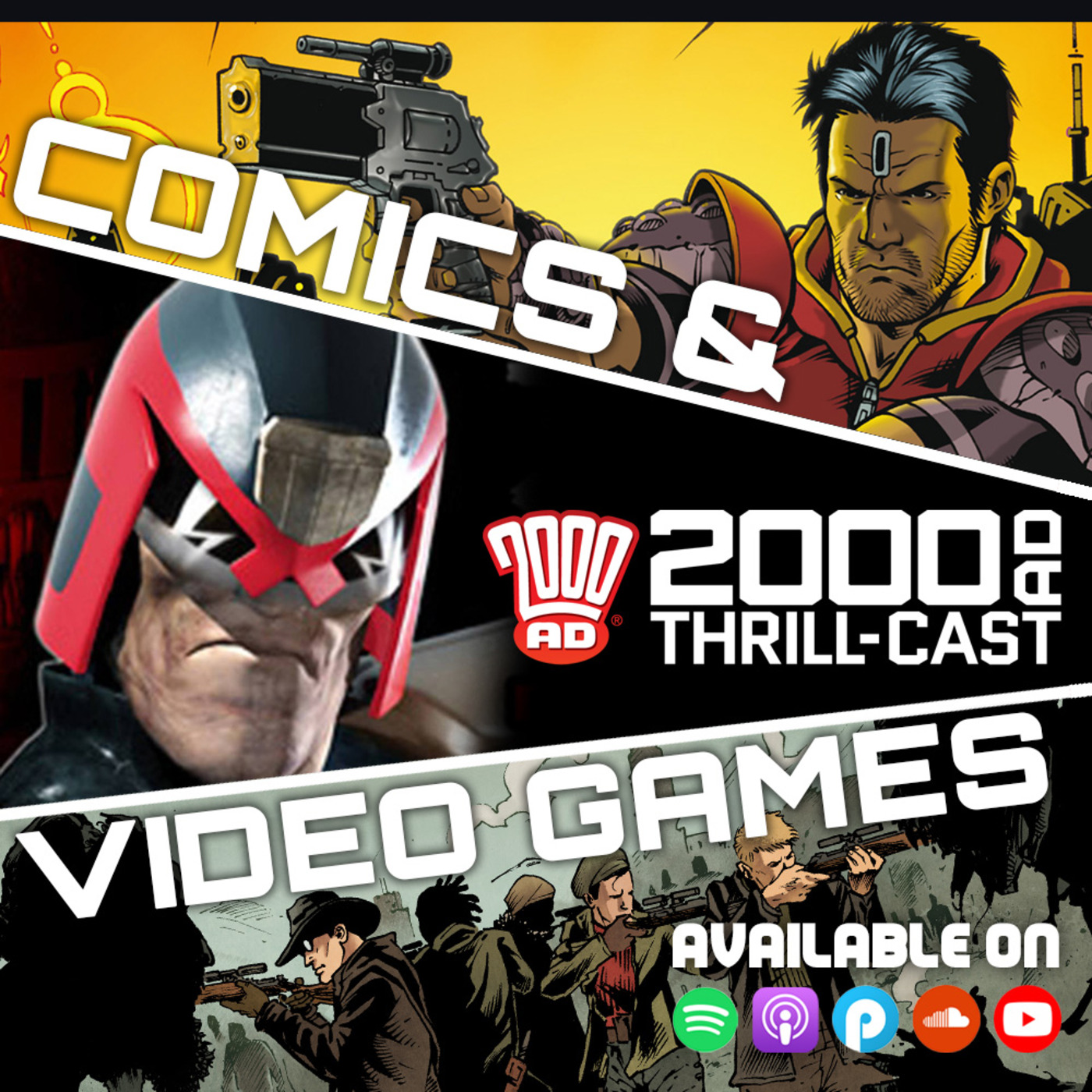 The 2000 AD Thrill-Cast