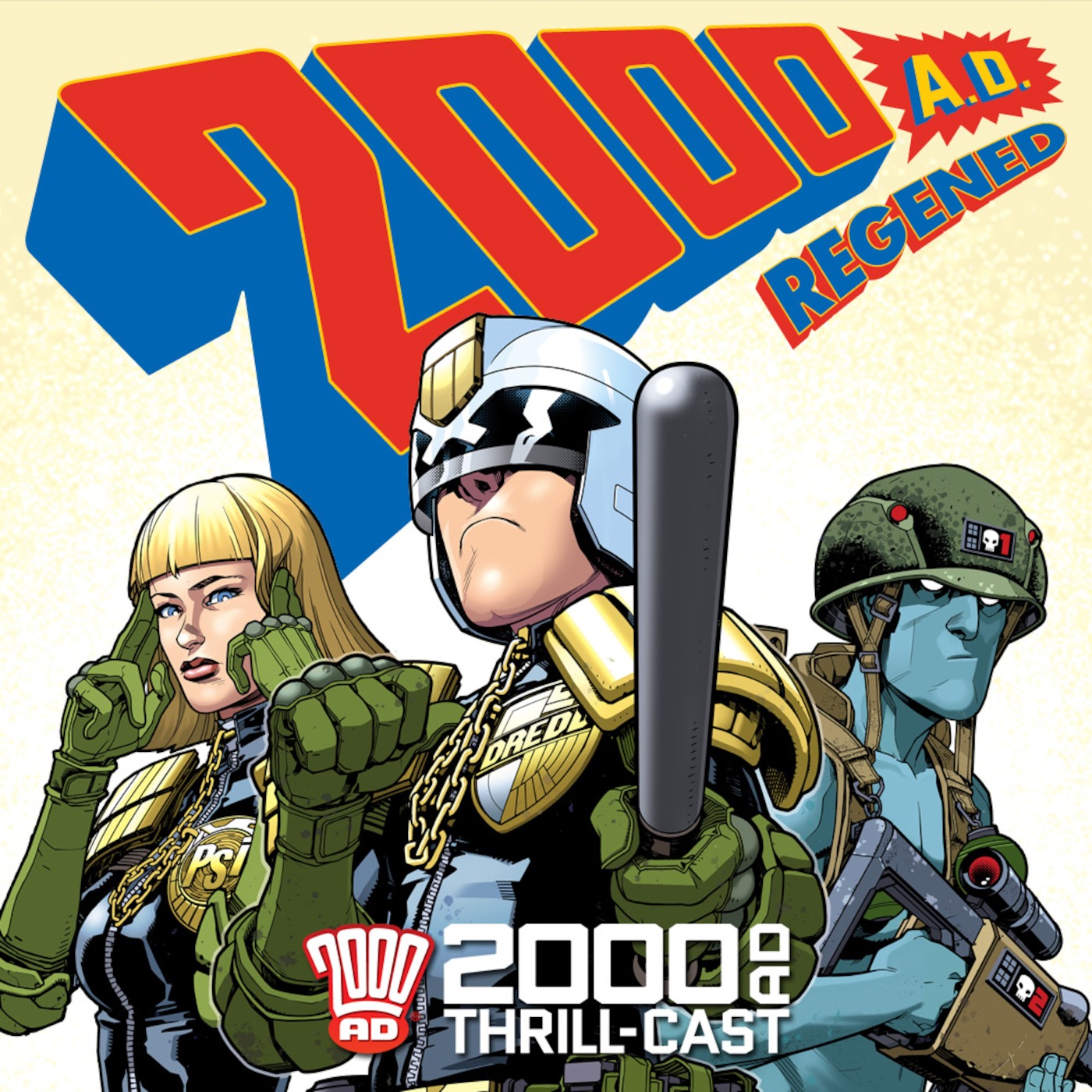 The 2000 AD Thrill-Cast