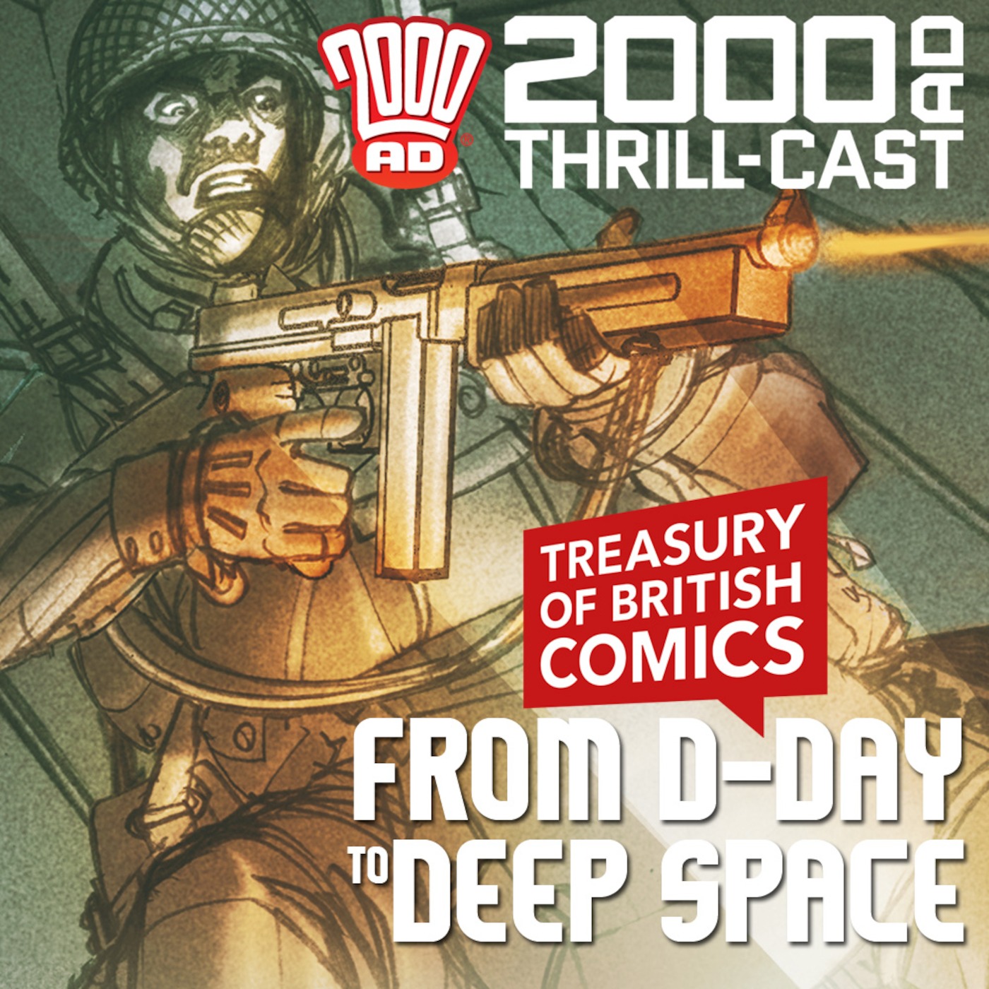 Comics from D-Day to deep space!