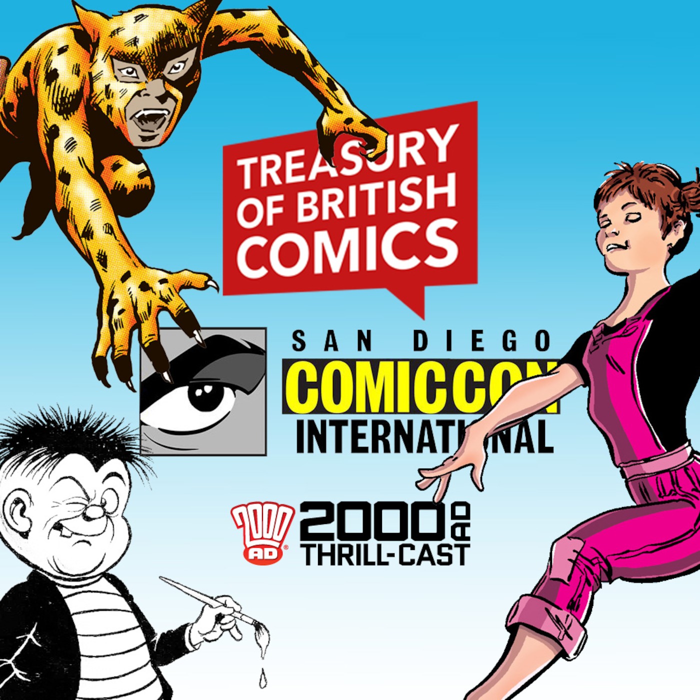 Classic British comics @ SDCC