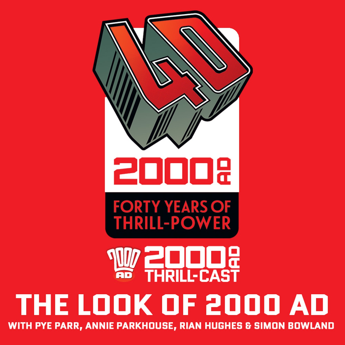 40 Years of Thrill-power Festival: The Look of 2000 AD panel