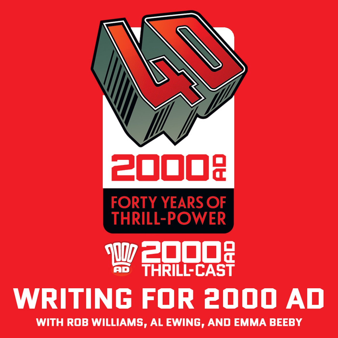 40 Years of Thrill-power Festival: Writing For 2000 AD