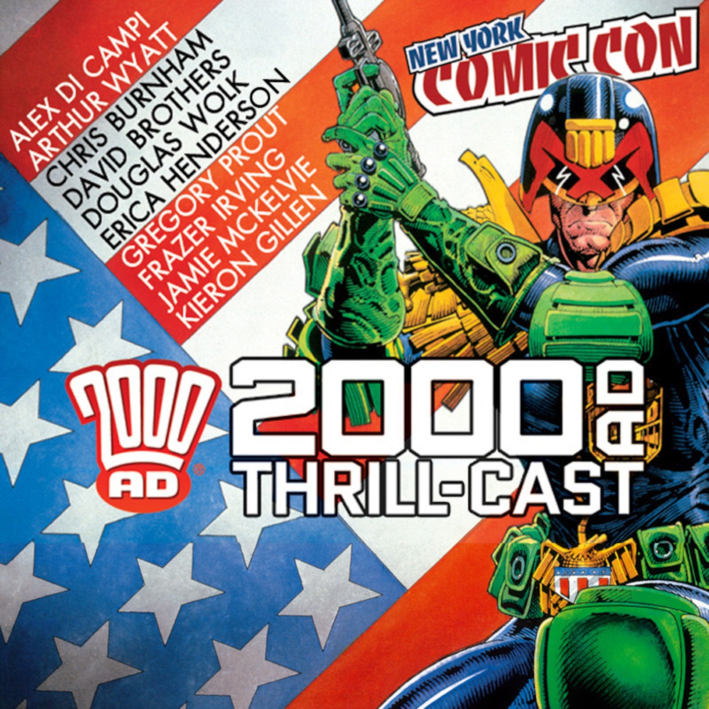 The 2000 AD Thrill-Cast