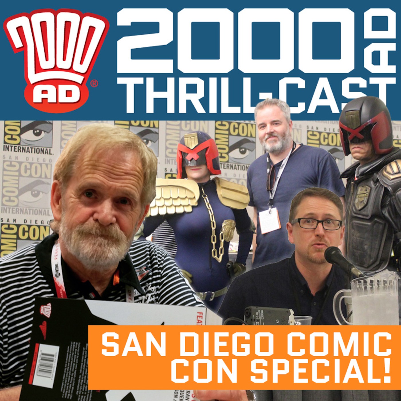 San Diego Comic Con Special: The 2000 AD Thrill-Cast 22 July 2015