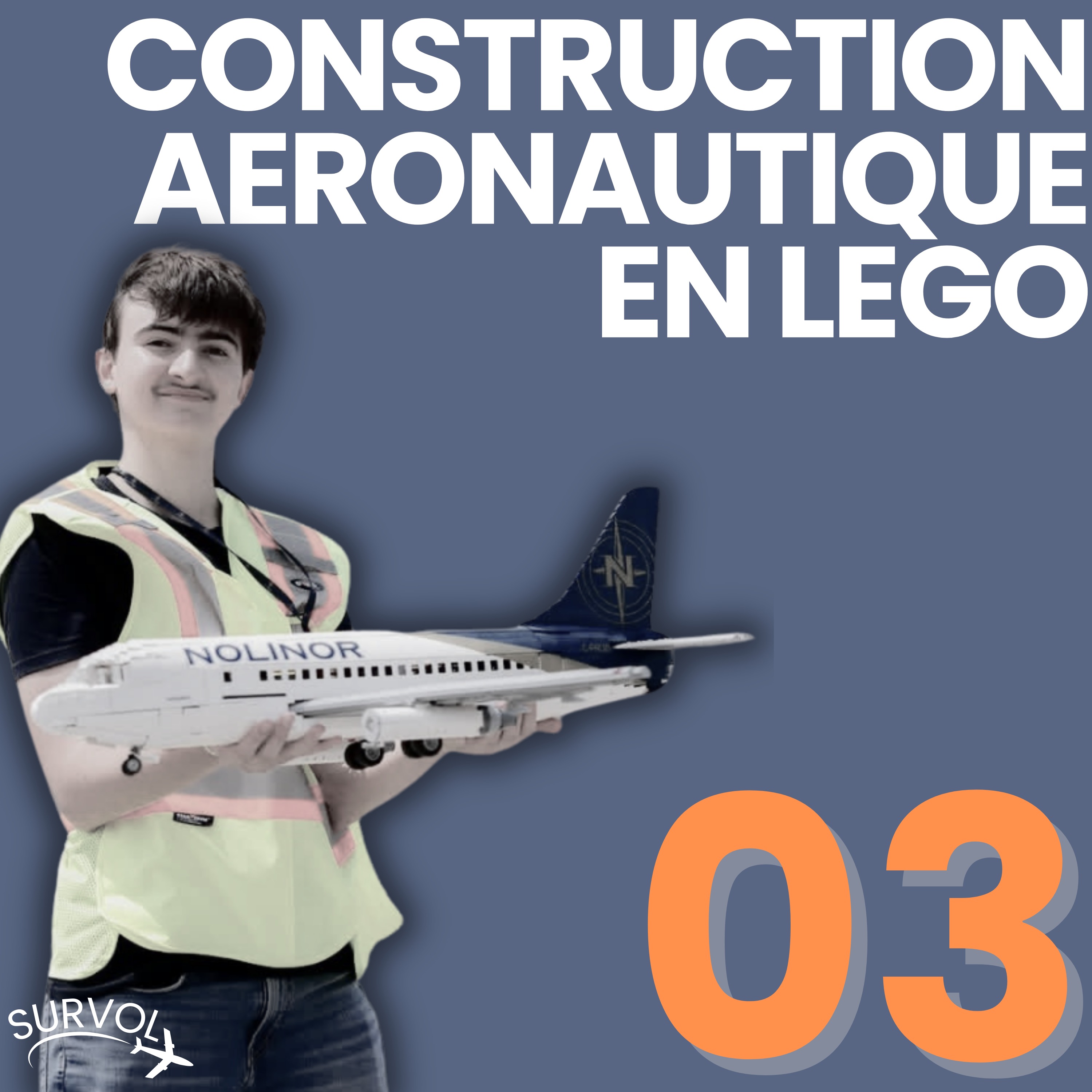 Épisode %233 Construction Aéronautique en Légo avec Tom