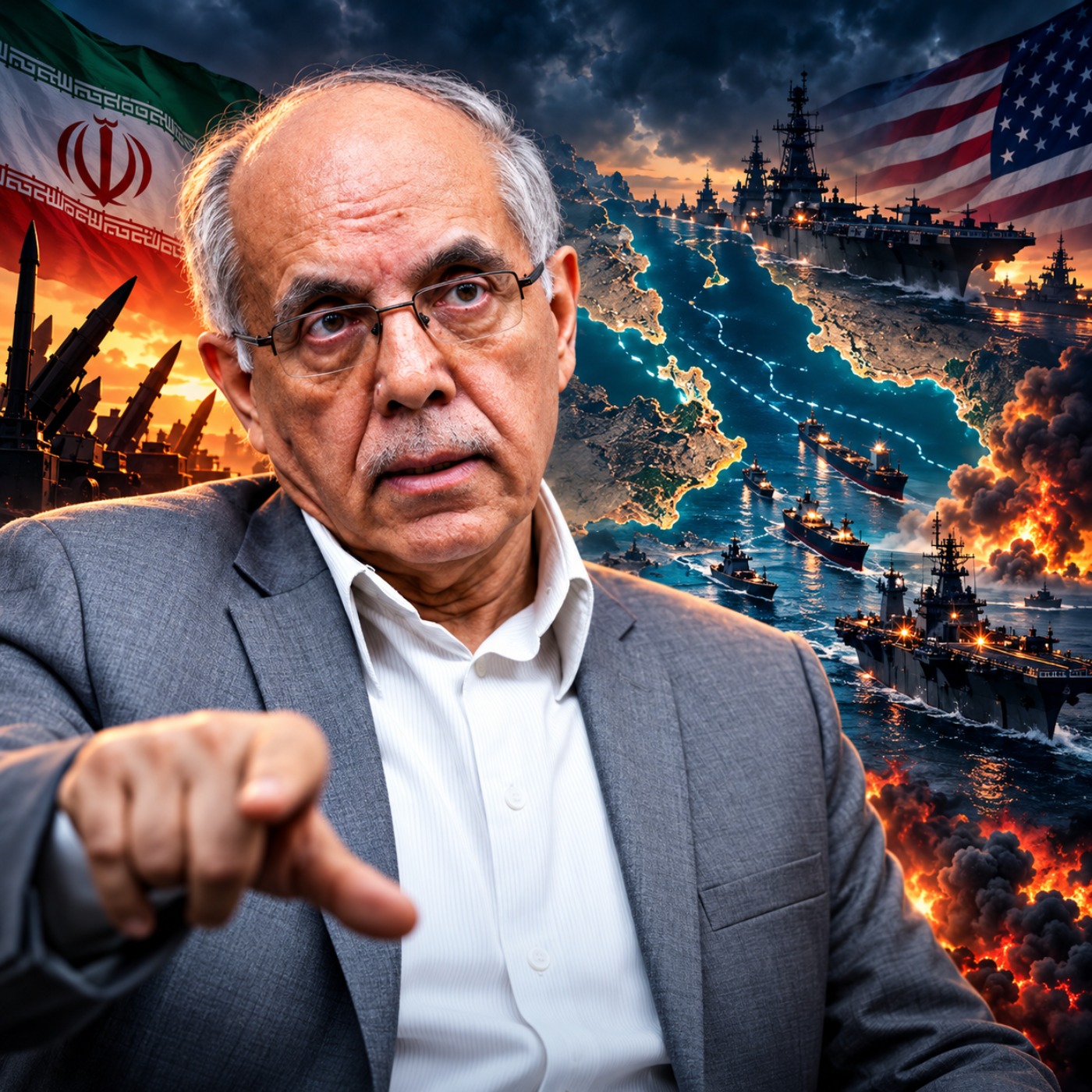 کاور ترامپ تا کجا می‌رود؟ از هرمز تا «مادر بمب‌ها»؛ آیا جنگ سوم در راه است؟ | گفتگو با کوروش احمدی