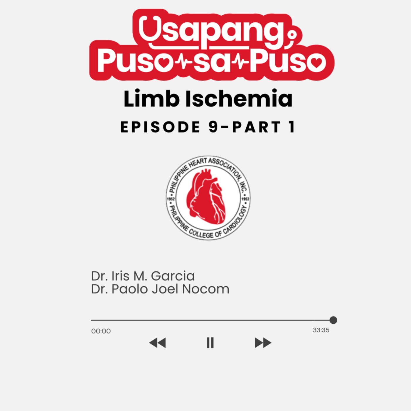 #USAPANGPUSOSAPUSO: Leg Attack: Usapang PAD at Limb Ischemia episode artwork