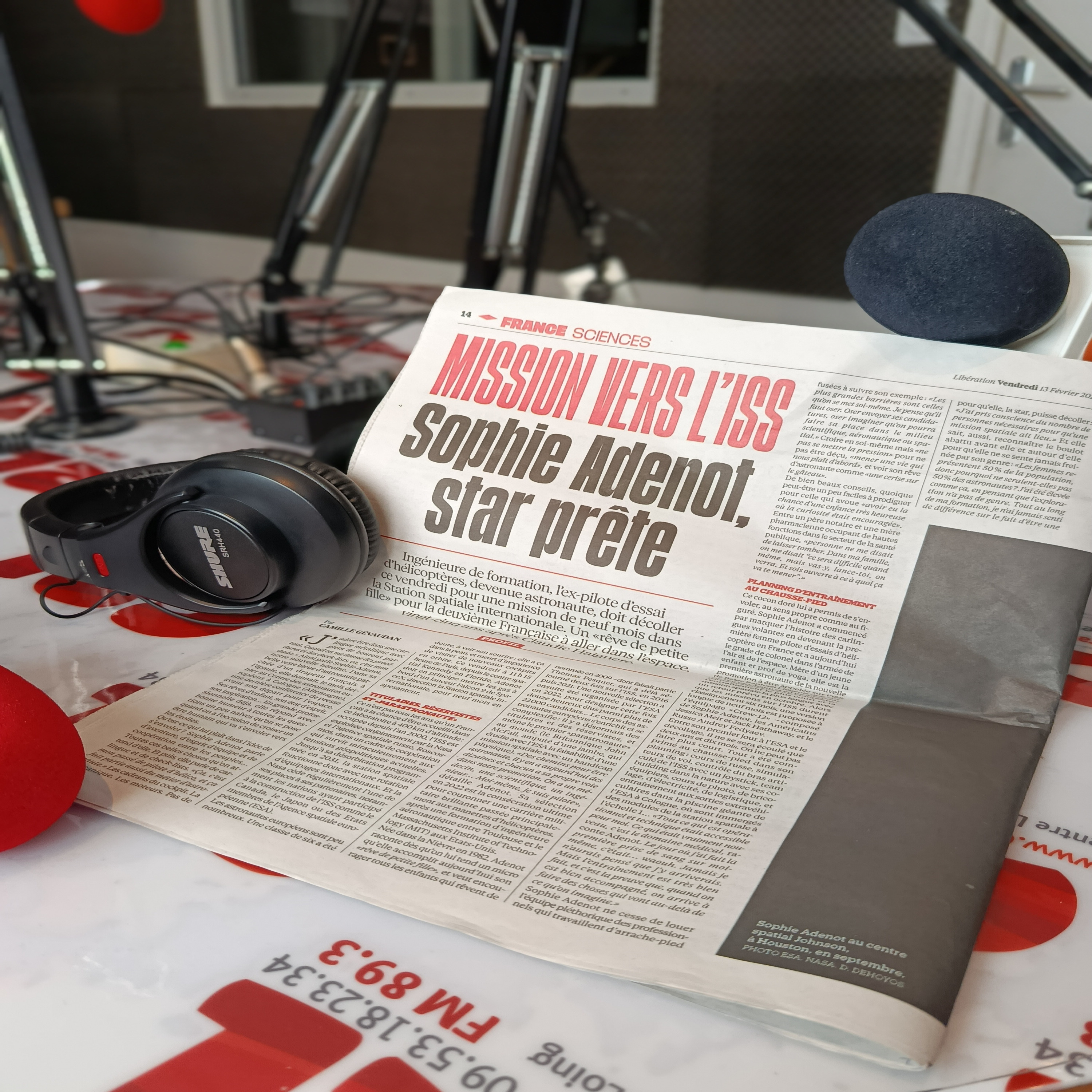 Des Voix à Lire - Française dans l’espace - Sophie Adenot