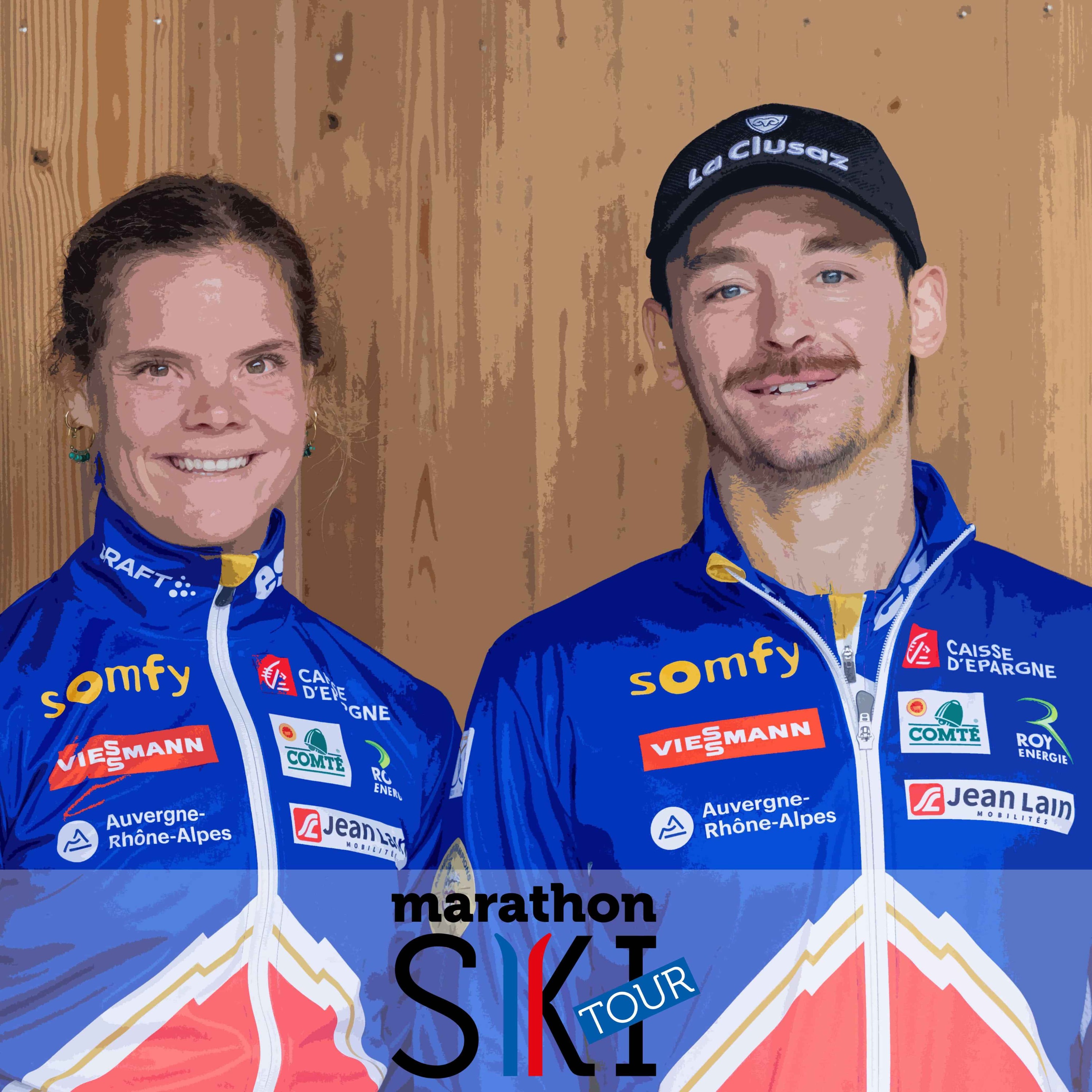 Ép. 01 : Flora Dolci & Hugo Lapalus, ambassadeurs du Marathon Ski Tour 2025