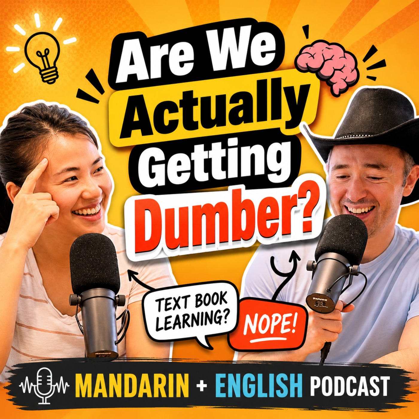 Real-Life Chinglish Conversation | Are We Getting Dumber? | Does Tragedy Shape Who You Are?