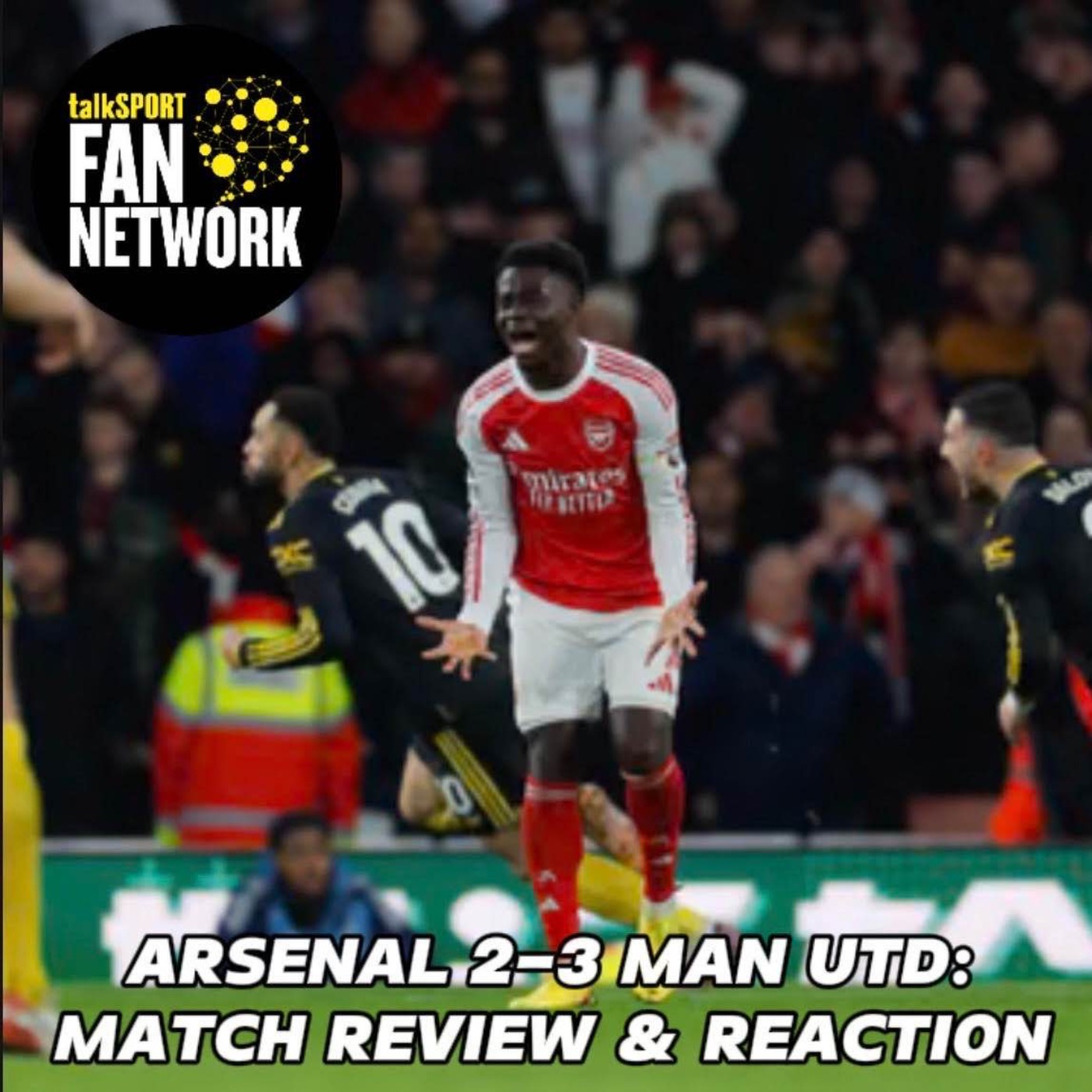 Arsenal 2-3 Man Utd: Match Review & Reaction  episode artwork