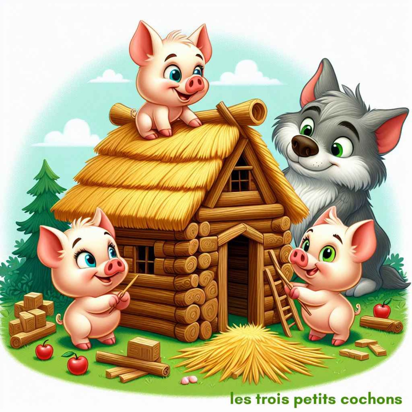 Les trois petits cochons episode artwork