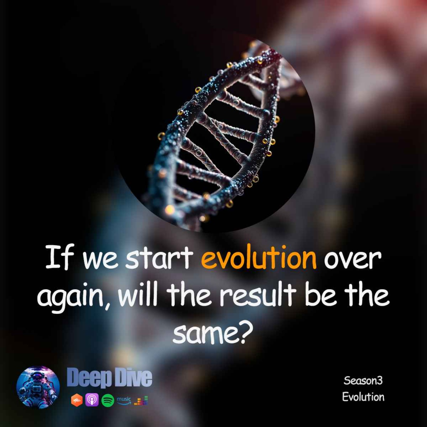 if we start evolution over again, will the result be the same?
