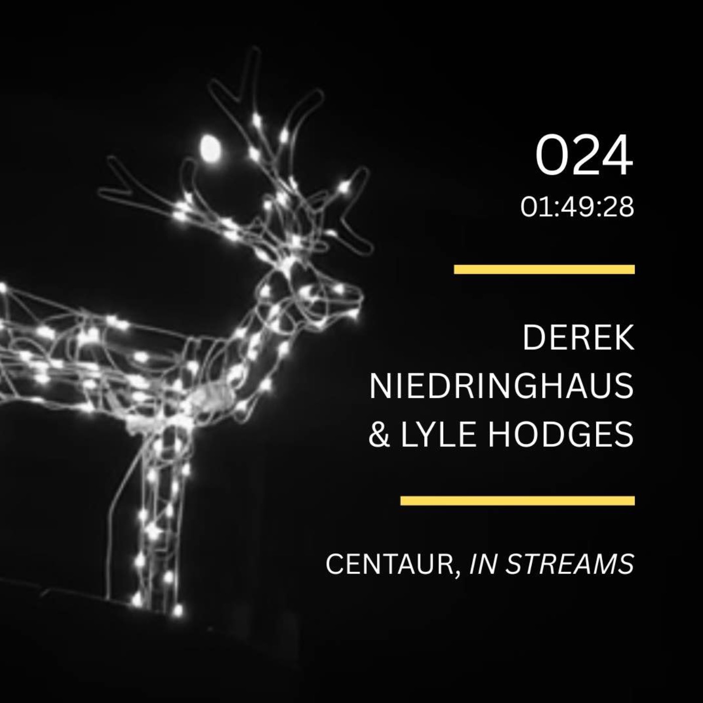 024: Centaur's In Streams feat. Derek Niedringhaus (Centaur, Castor, Sarge) & Lyle Hodges (Amphibian, Electric Stallion, Chrome Christ)