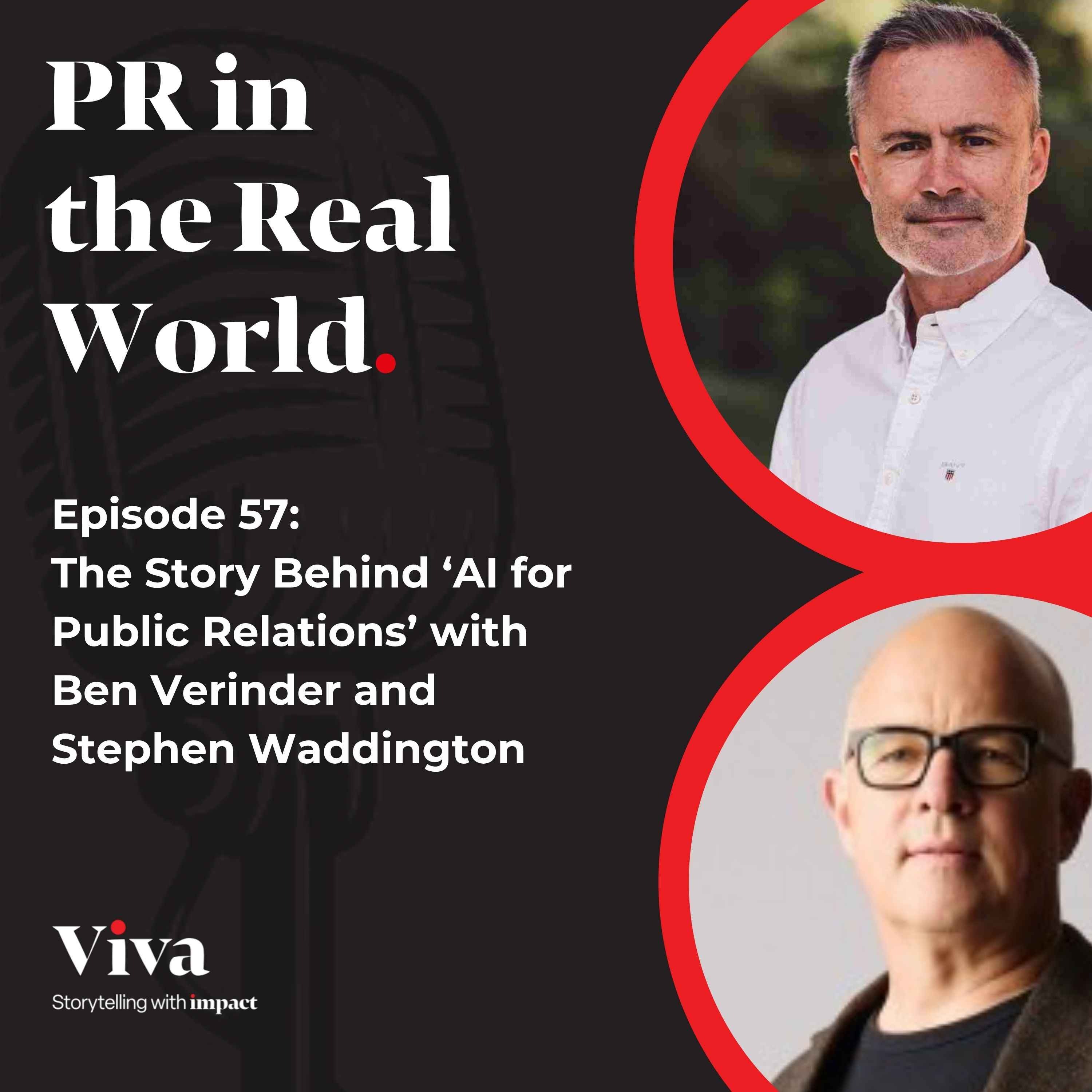 The Story Behind 'AI for Public Relations' with Ben Verinder and Stephen Waddington