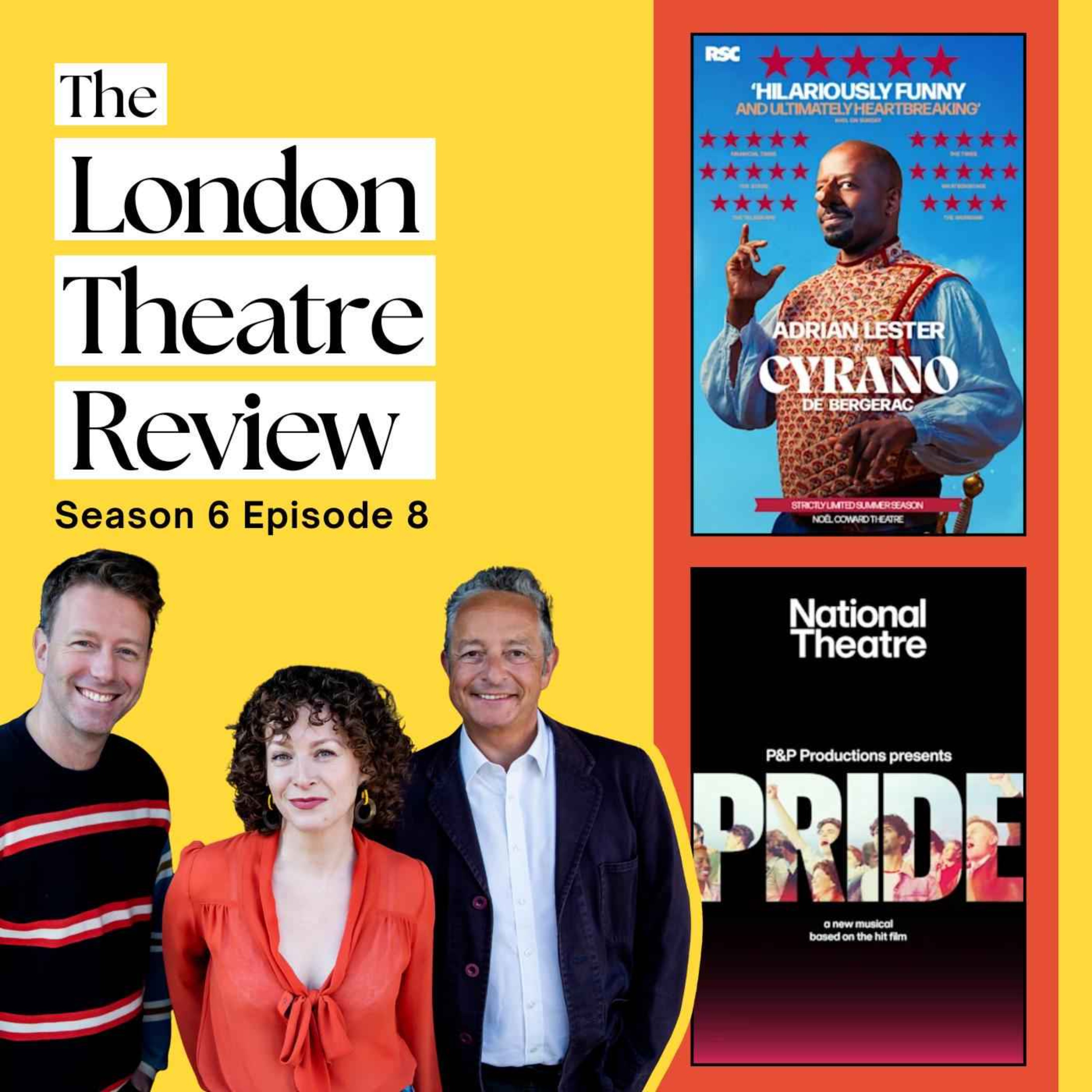 Adrian Lester's Cyrano, Pride the Musical & Anna Zavelson on Phantom episode artwork