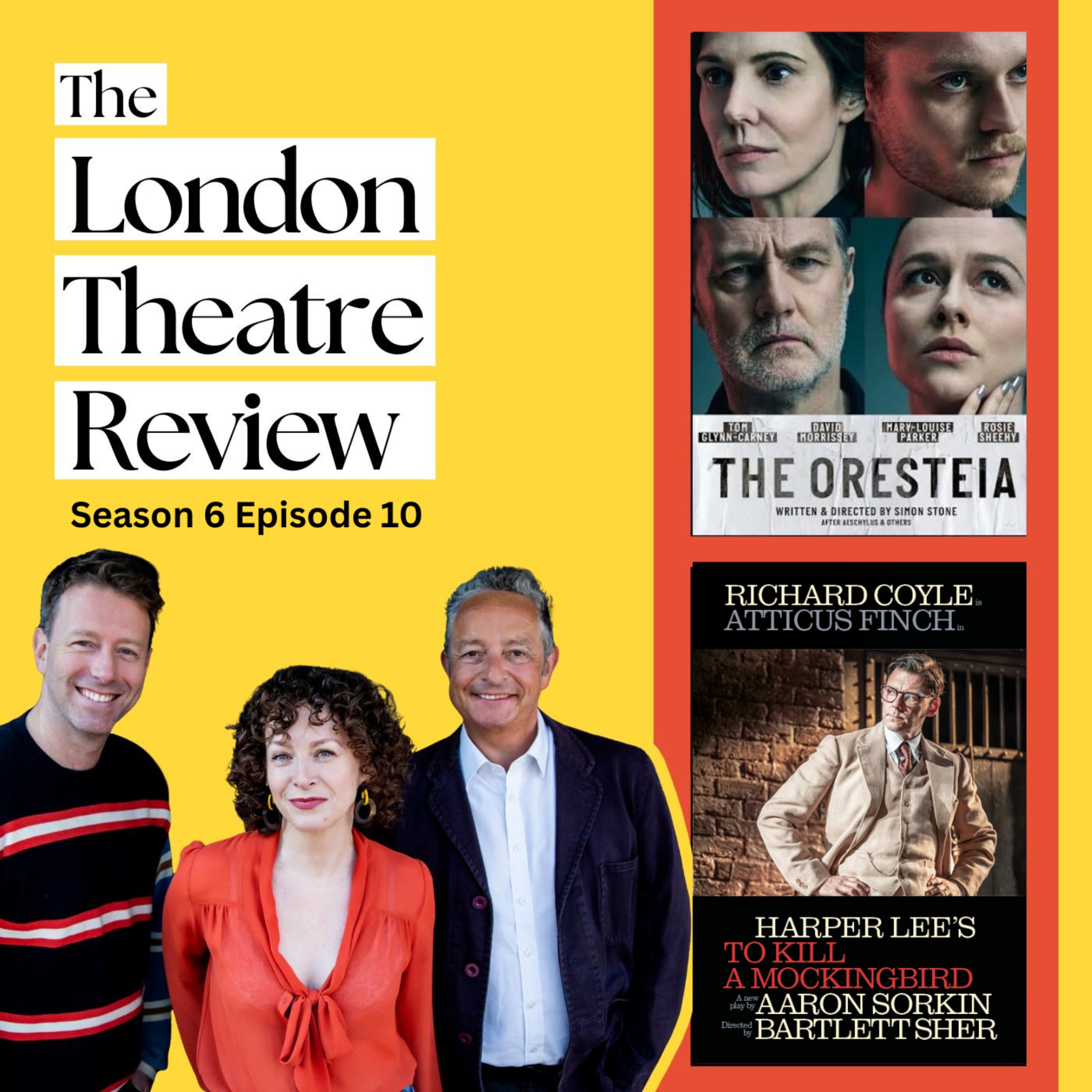 Aaron Sorkin on To Kill A Mockingbird, The West Wing & Optimism — plus The Oresteia reviewed episode artwork
