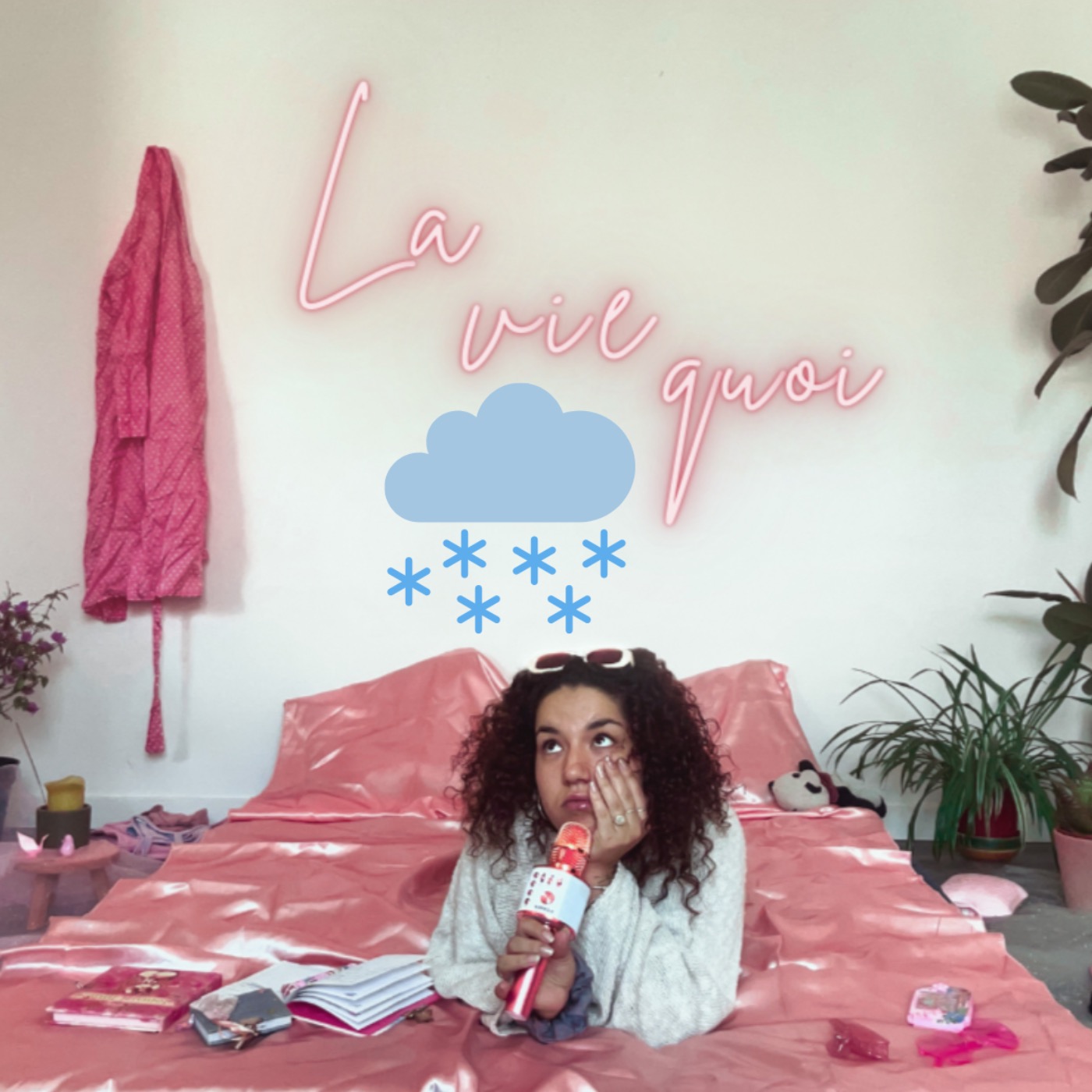 Doigt dans le *BIP*, combi verte et piste noire