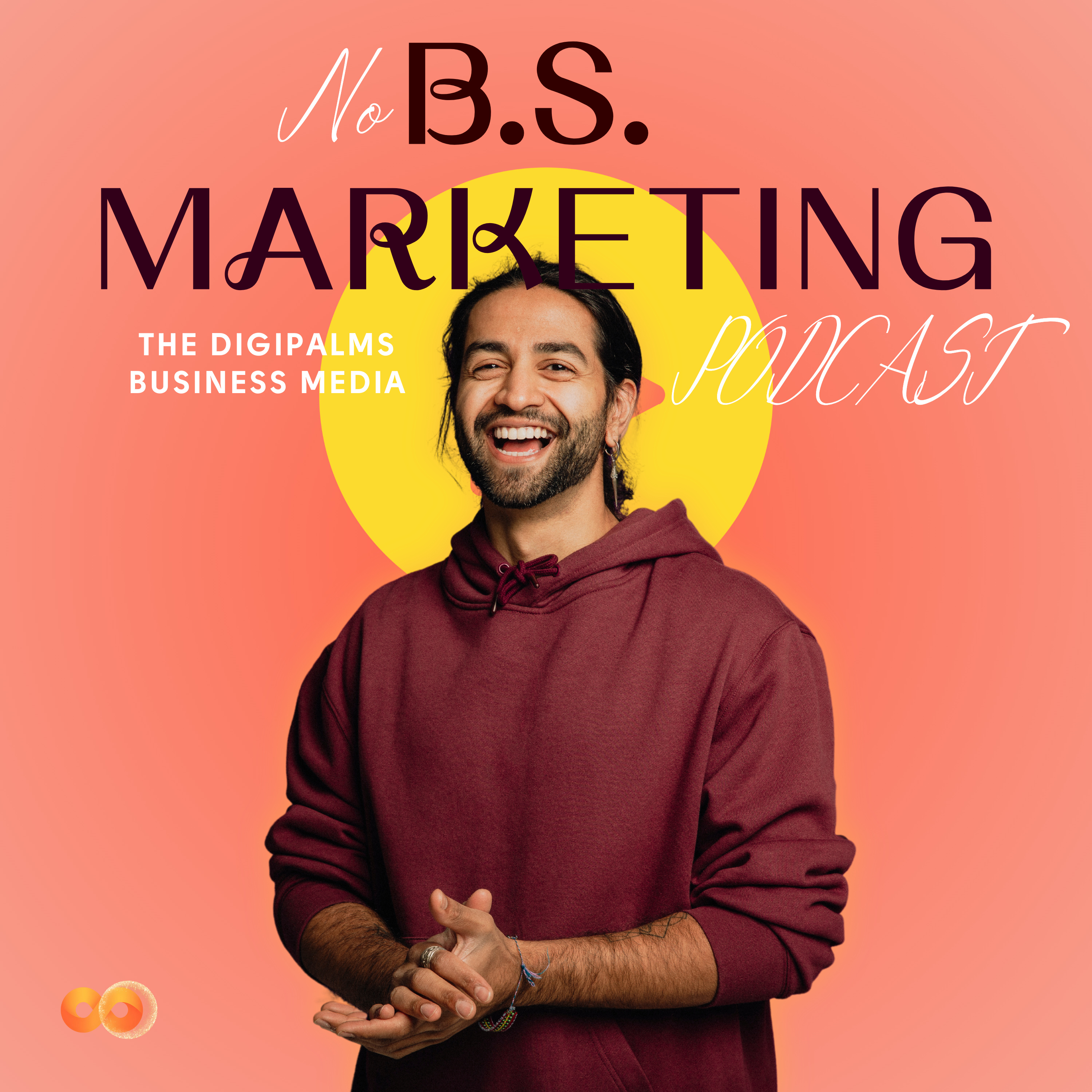 No B.S. Marketing-The DigiPalms Business Media podcast artwork