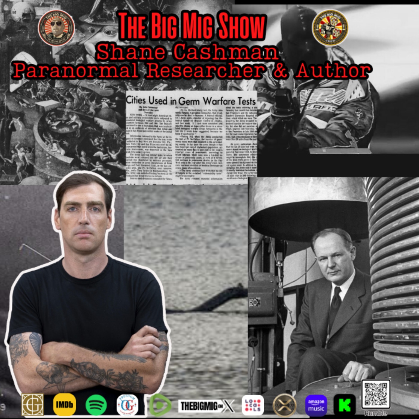 Shane Cashman Paranormal Researcher & Author |EP404 episode artwork