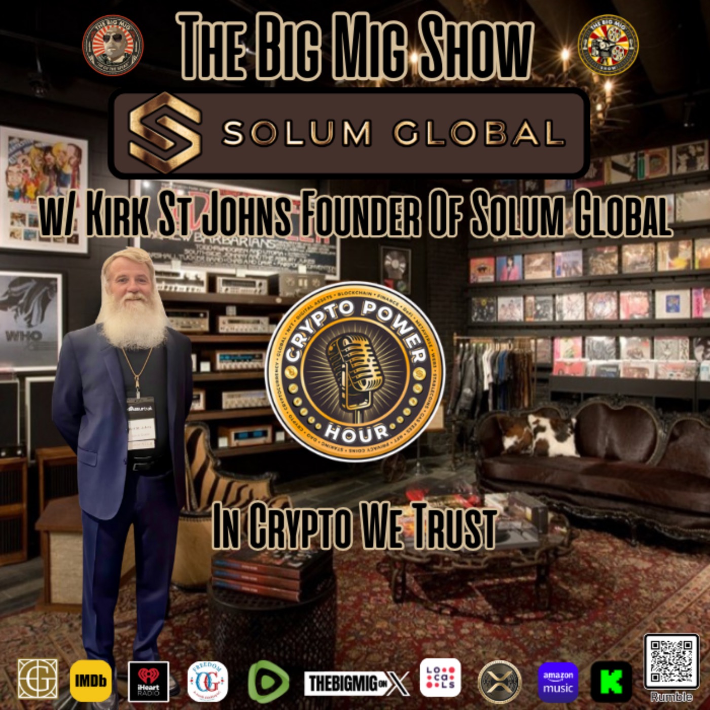 Crypto Power Hour w/ Solum Global’s Founder, Kirk St.Johns |EP403 episode artwork