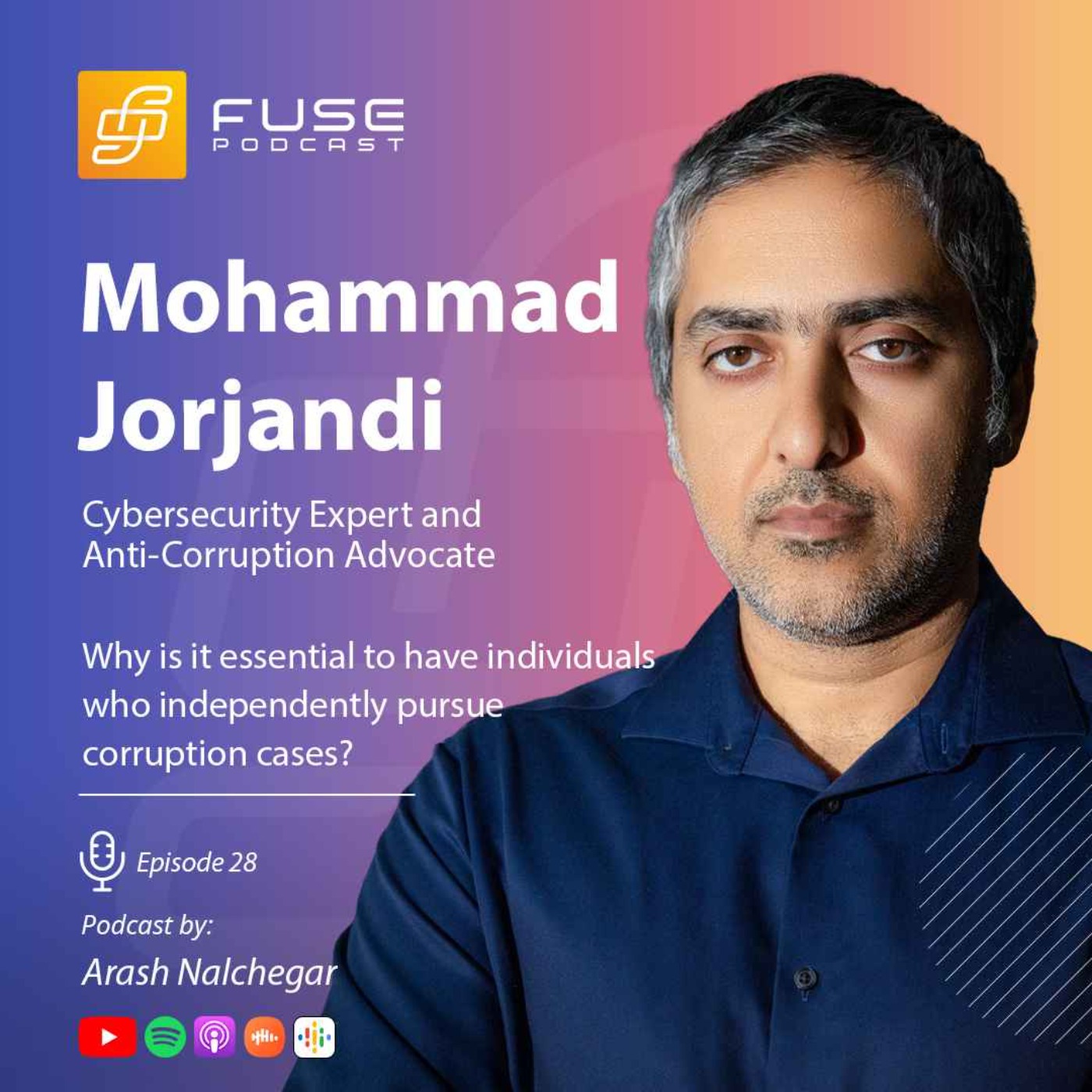 محمد جرجندی | من نمیتوانم بنشینم و تماشا کنم کسی جیب مردم را بزند