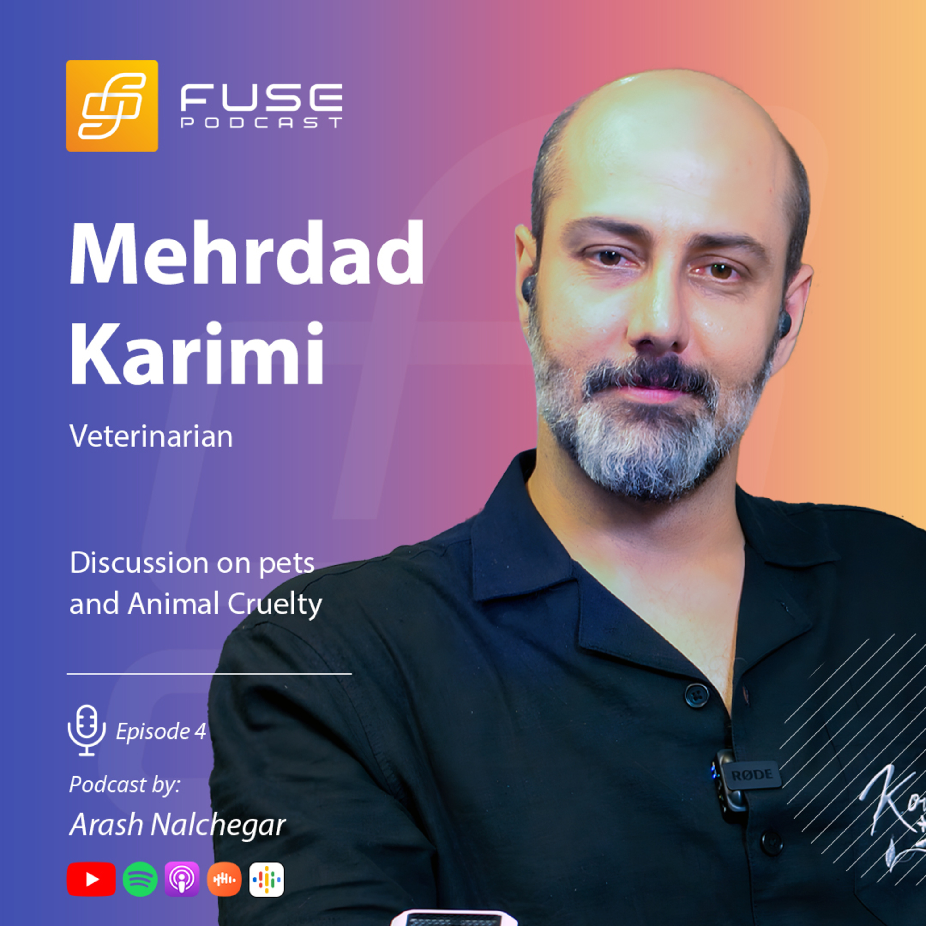 مهرداد کریمی | سگ‌ها تا پای جان همراه ما هستند episode artwork