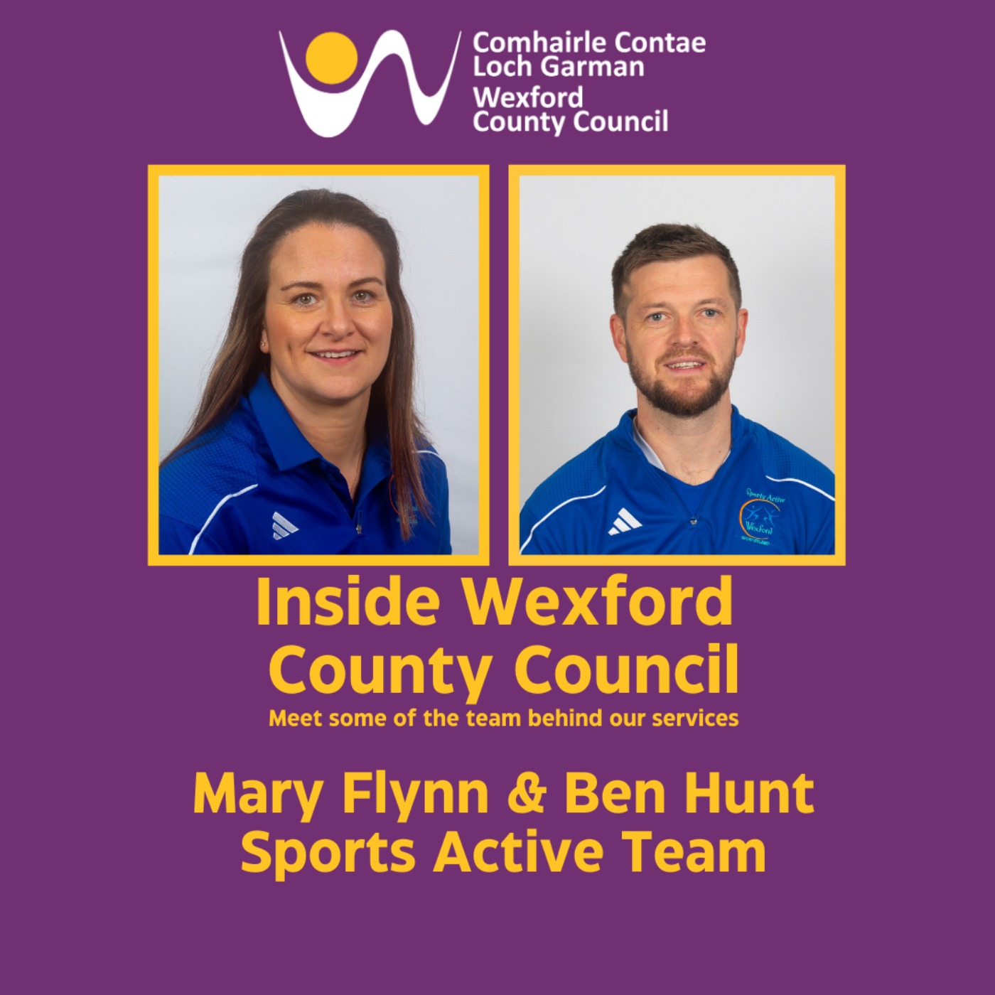 Sports Active Wexford with Mary Flynn and Ben Hunt