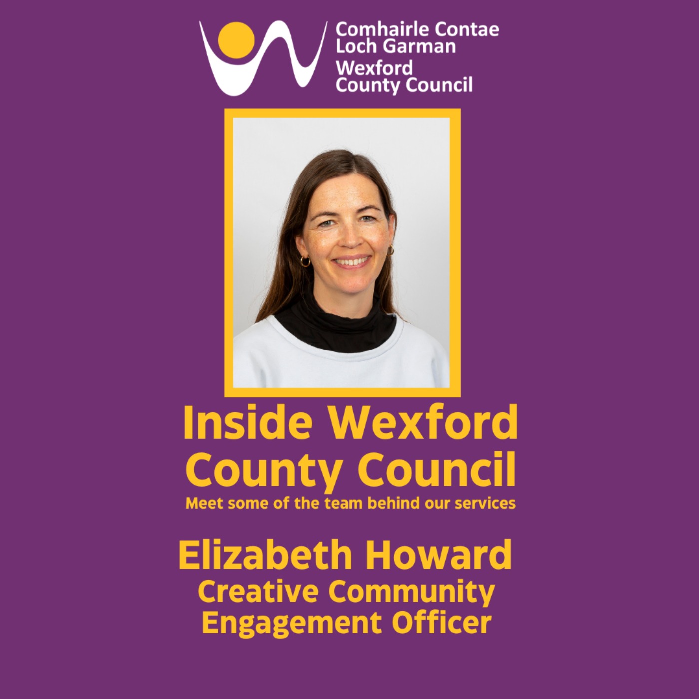 Creative Community Engagement Officer Elizabeth Howard