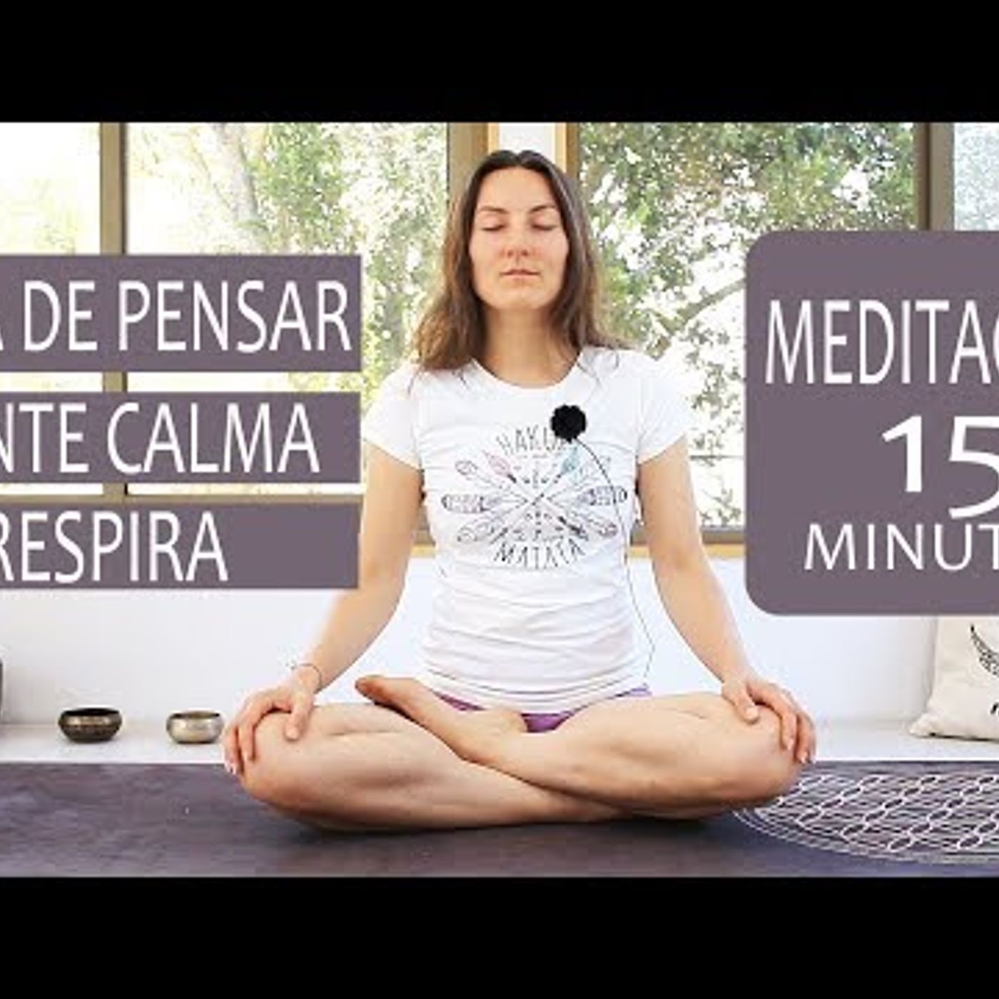 MEDITACION para DEJAR DE PENSAR, aliviar estres y ansiedad - guiada  MalovaElena episode artwork