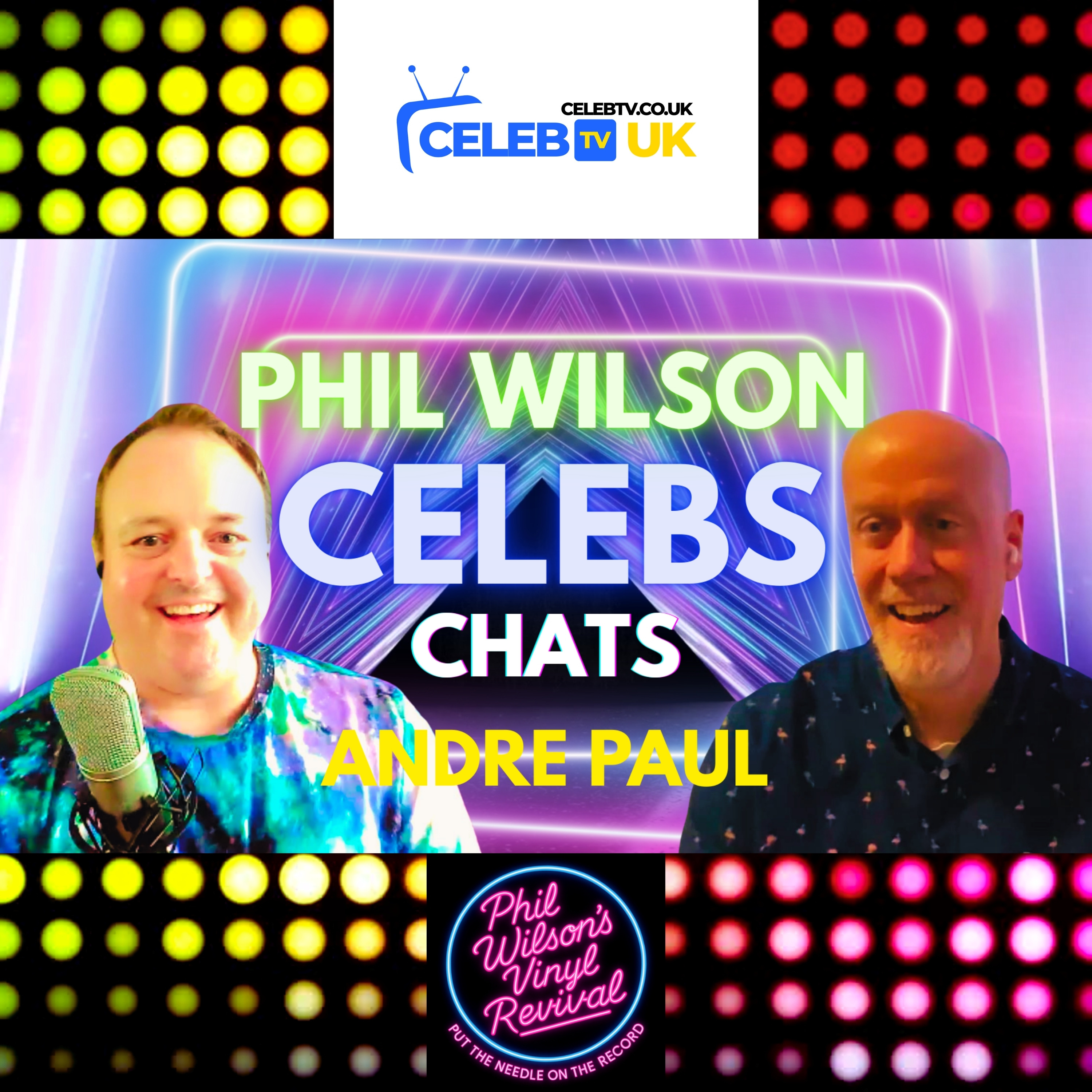 Phil Wilson Chats With Celebs