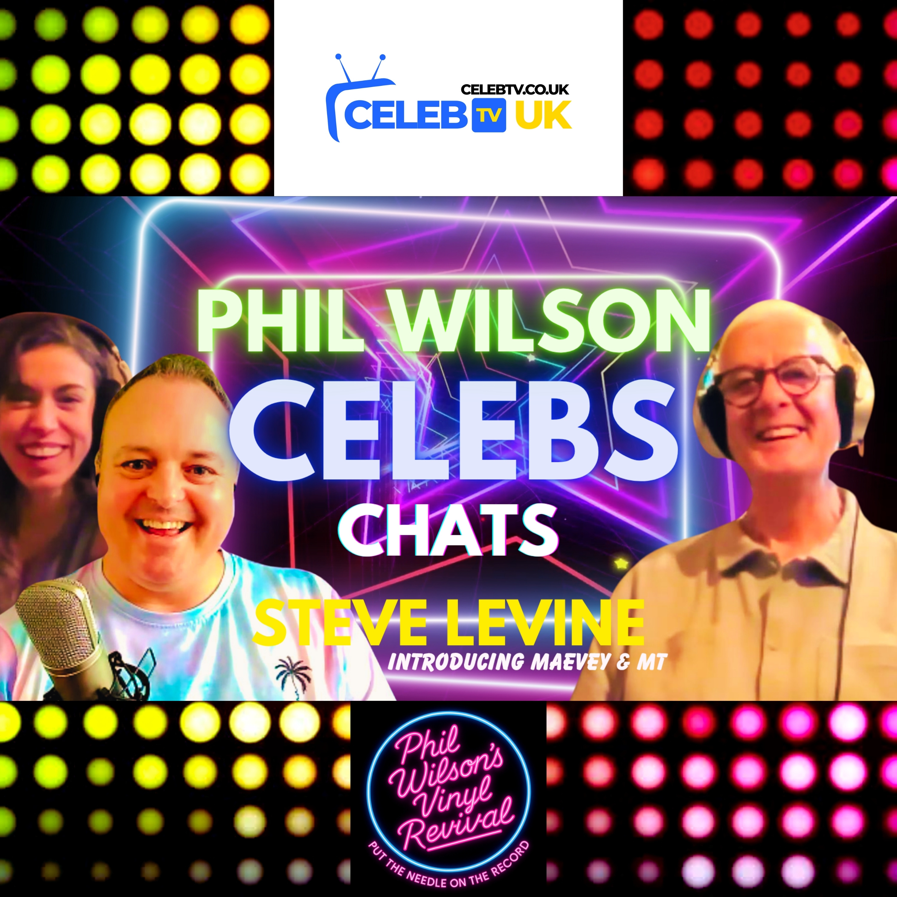 Phil Wilson Chats With Celebs