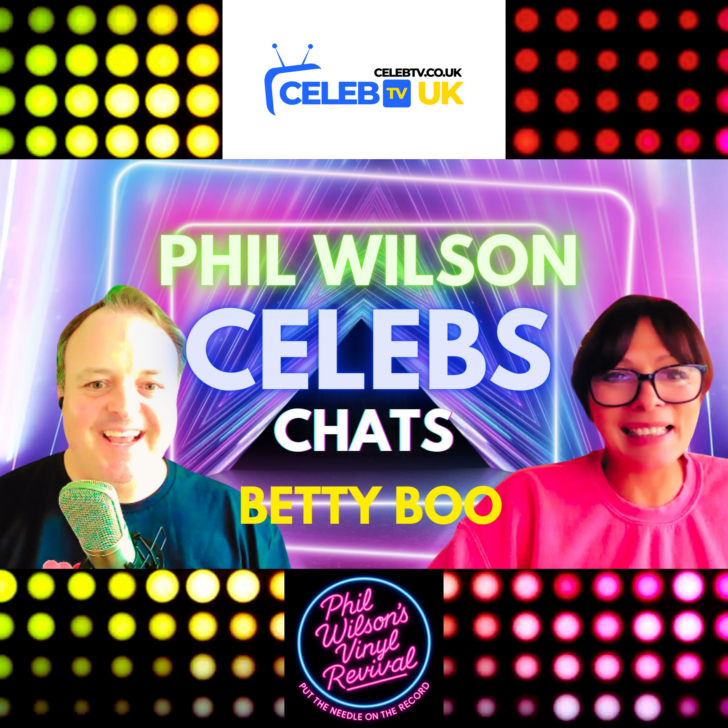 Phil Wilson Chats With Celebs