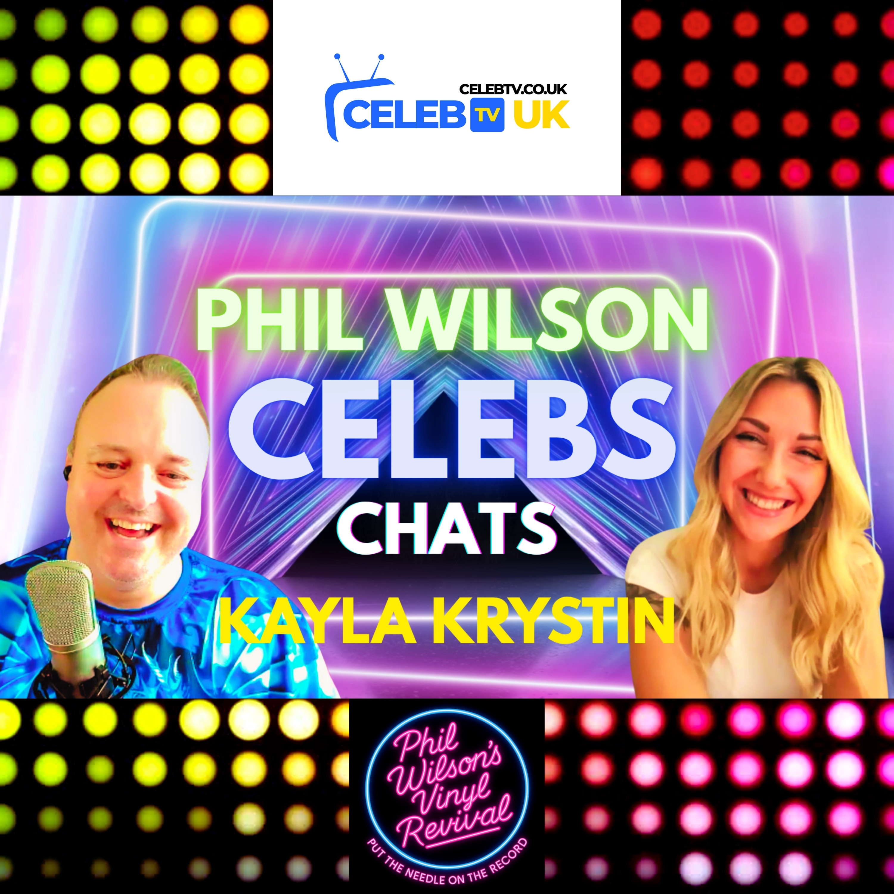 Phil Wilson Chats With Celebs