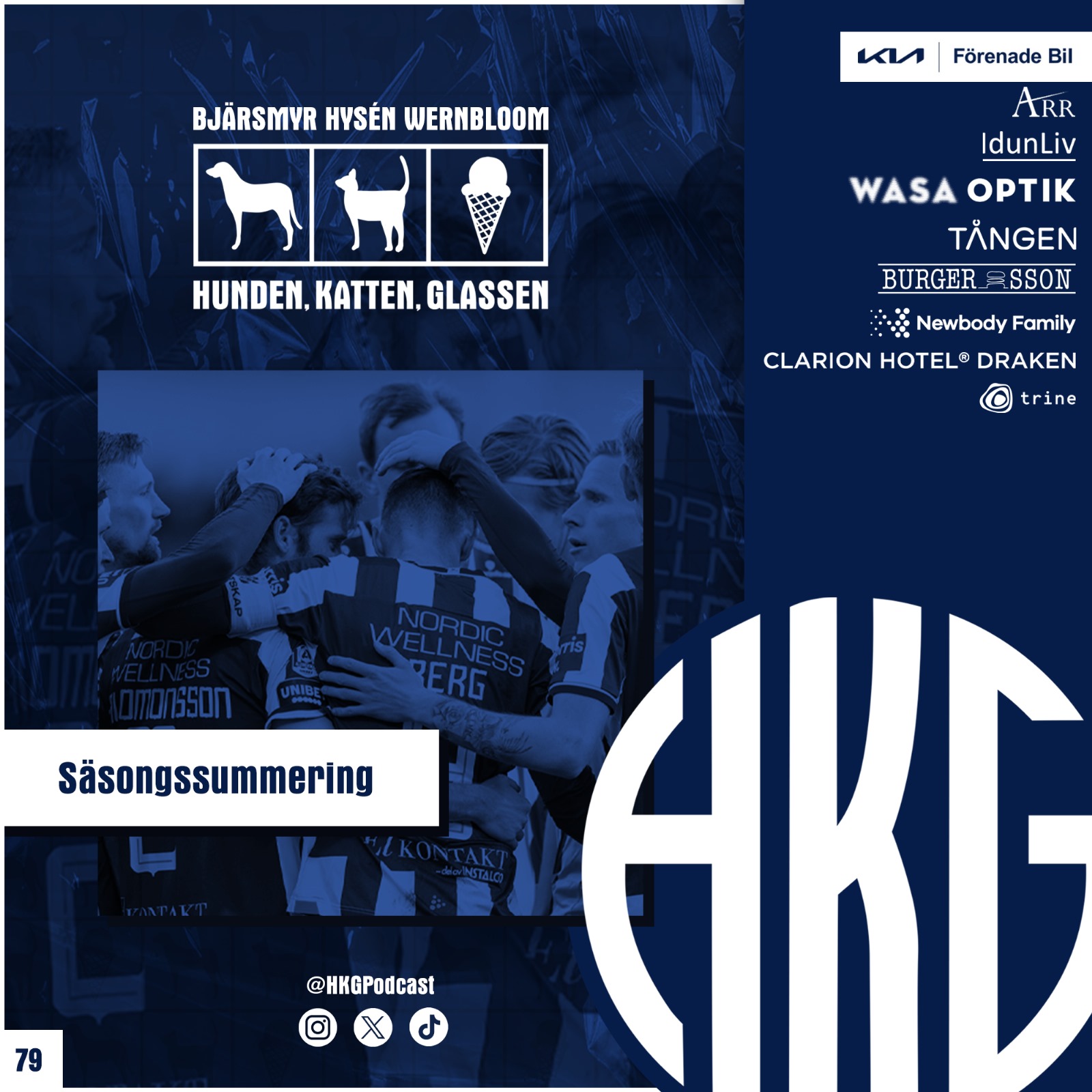 Hunden, Katten, Glassen - En Blåvit podcast