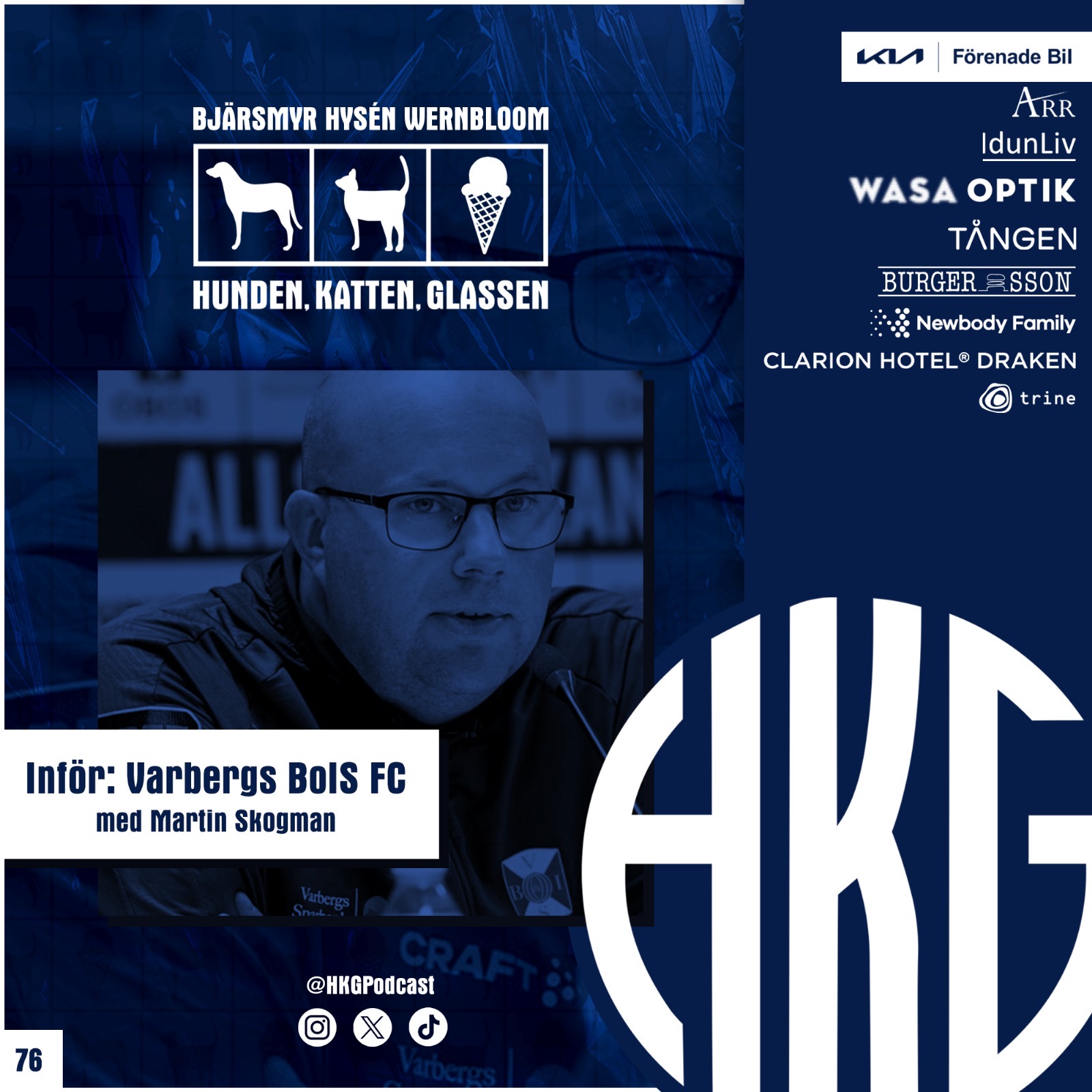 Hunden, Katten, Glassen - En Blåvit podcast
