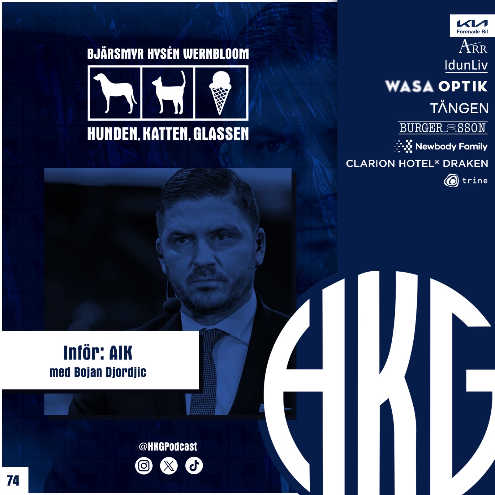 Hunden, Katten, Glassen - En Blåvit podcast