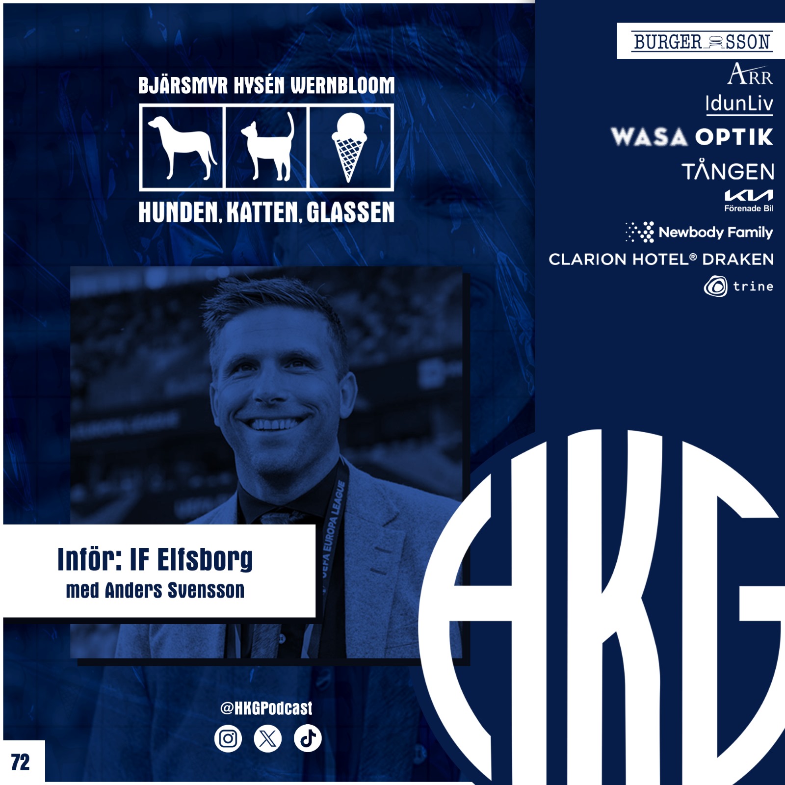 Hunden, Katten, Glassen - En Blåvit podcast