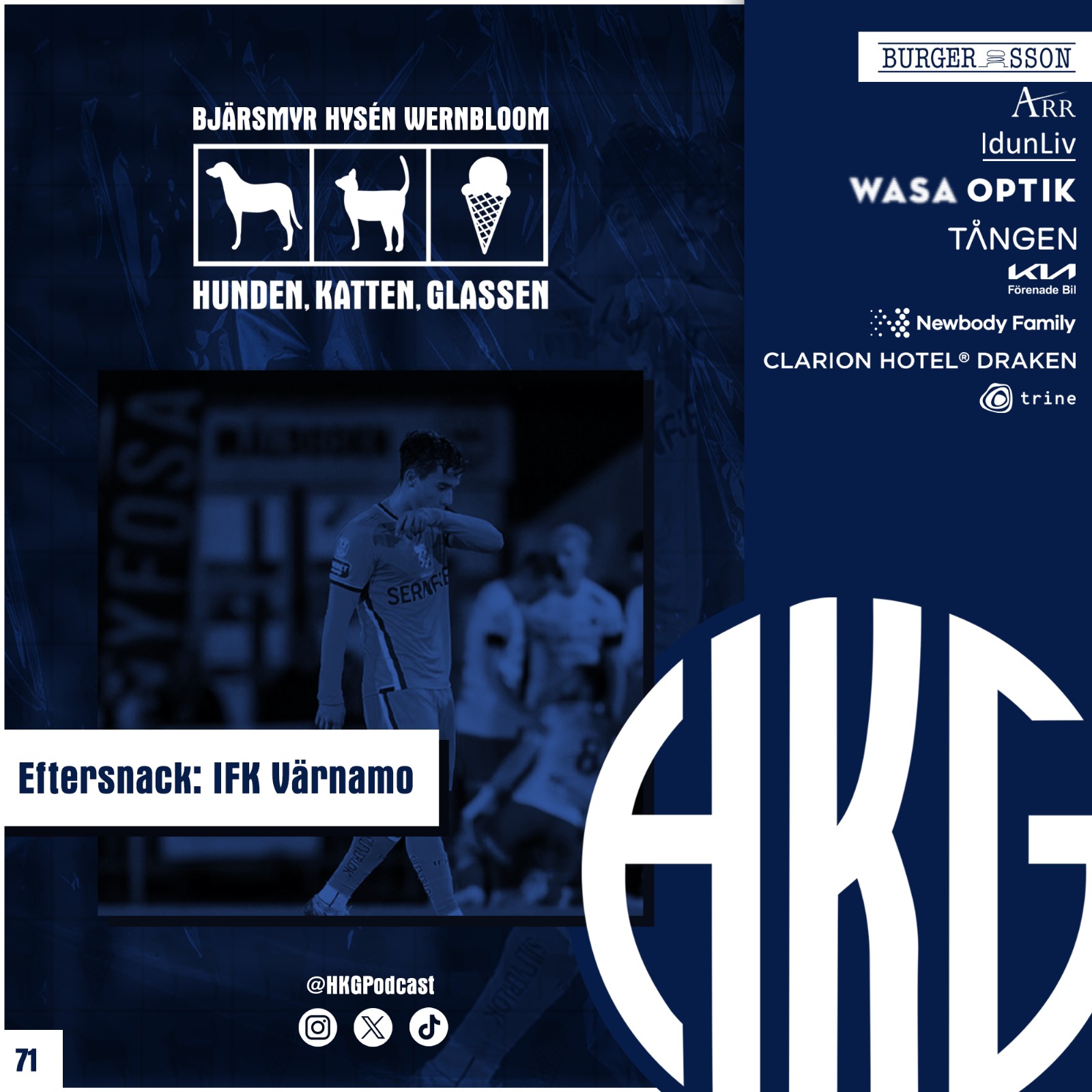 Hunden, Katten, Glassen - En Blåvit podcast