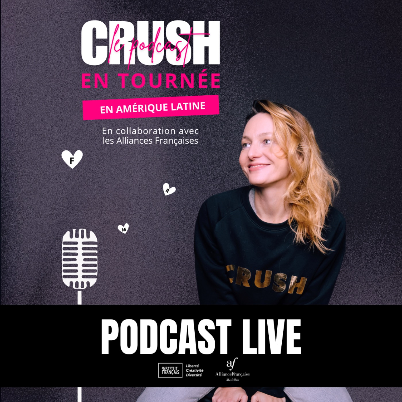Crush - les premiers jours des histoires d'amour - UNCUT ⎮ Annonce : Crush en tournée en Amérique latine 🔥