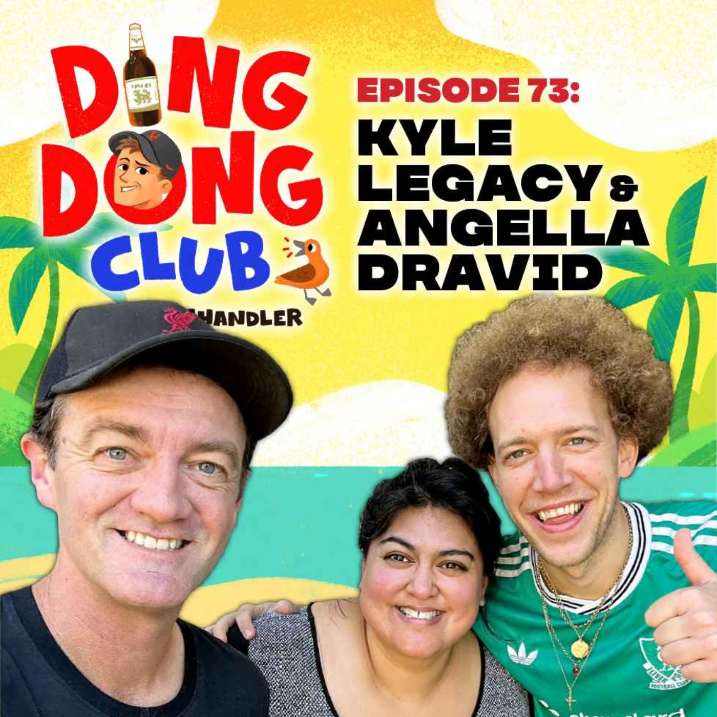 Ding Dong Club with Karl Chandler: #73 - Kyle Legacy & Angella Dravid episode artwork