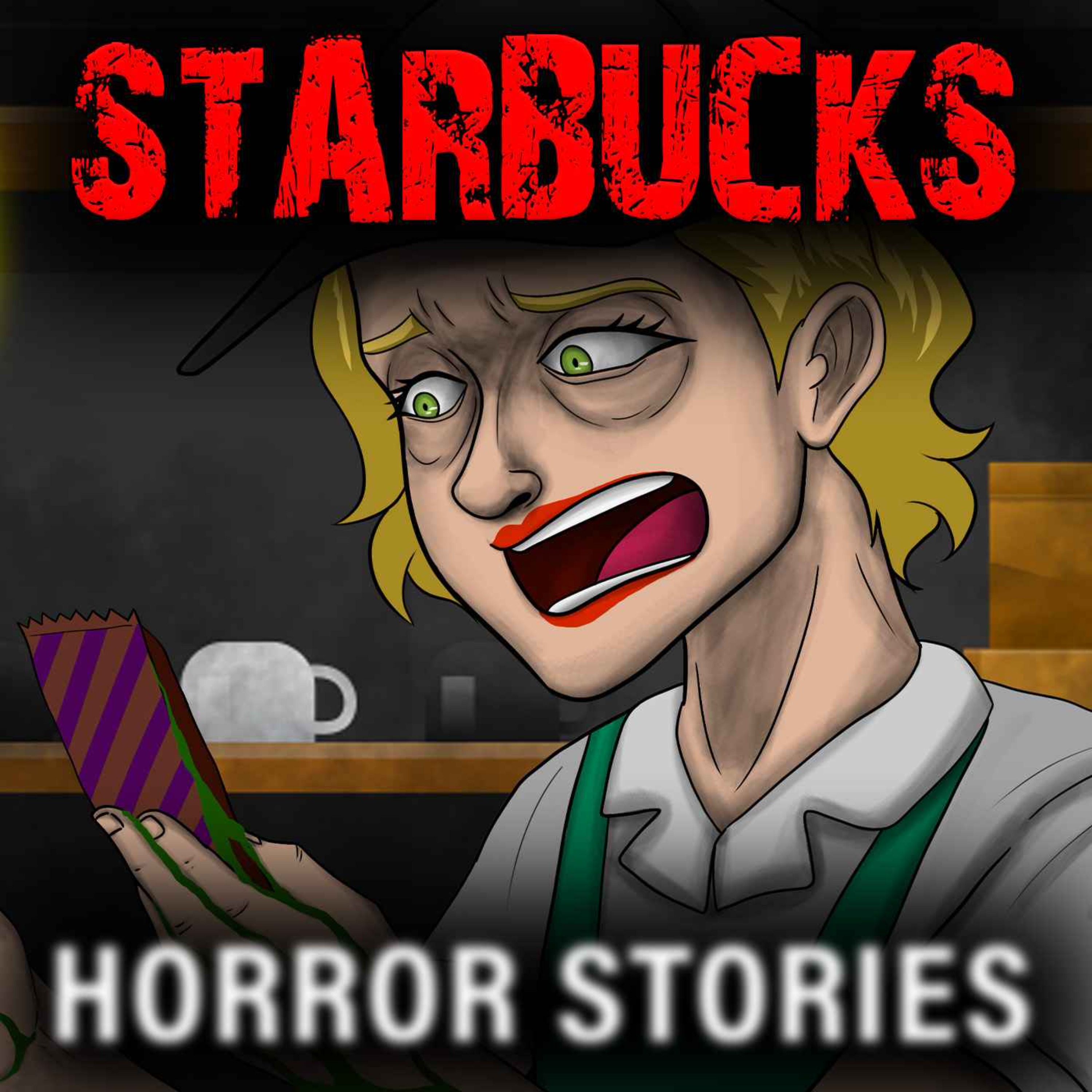 Horrible Experience Working at Starbucks - 3 Disturbing Scary Stories episode artwork