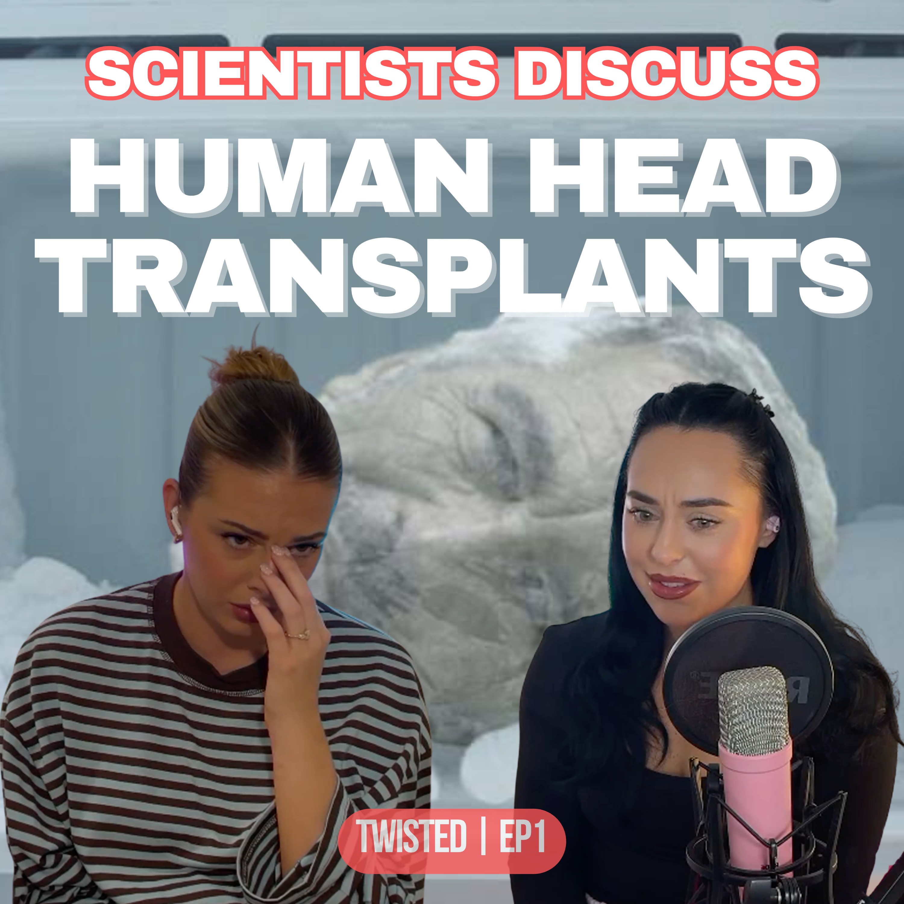 1. Human Head Transplants + My Lab mate is giving INC3L episode artwork